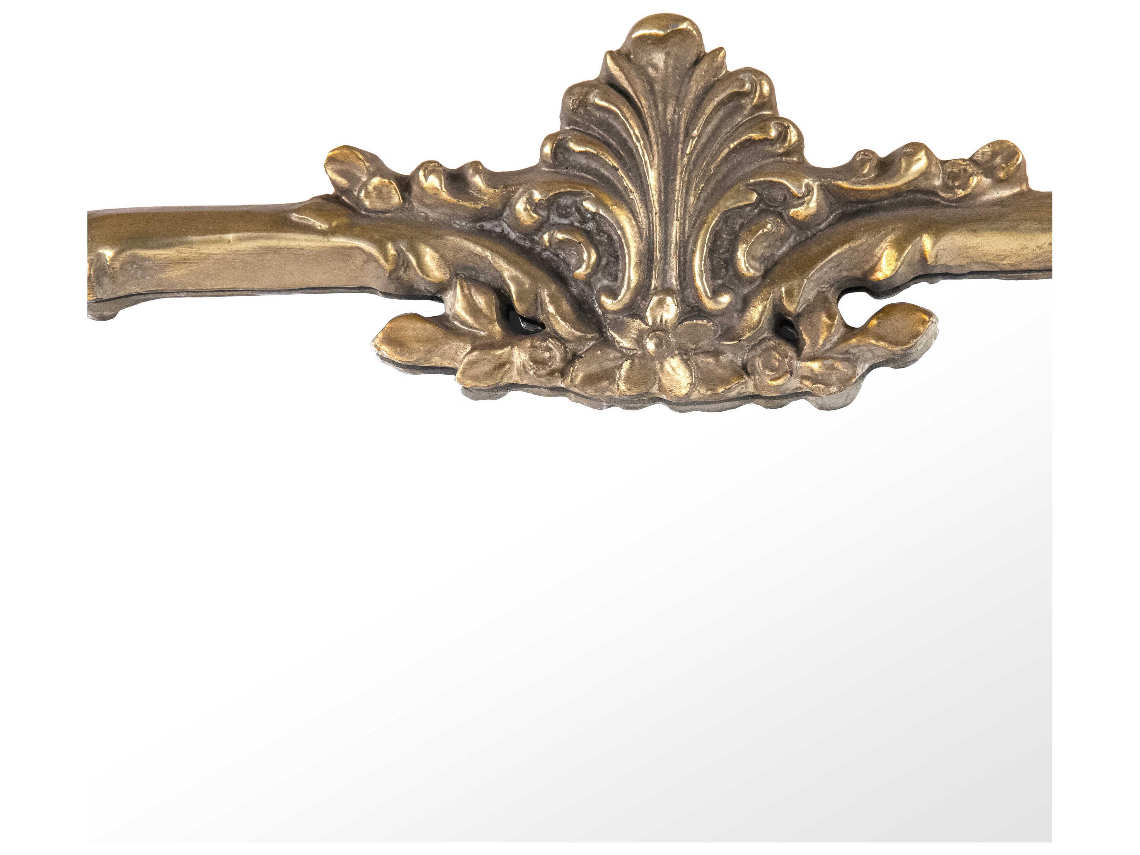 Zentique Rami Distressed Gold Wall Mirror Rectangular