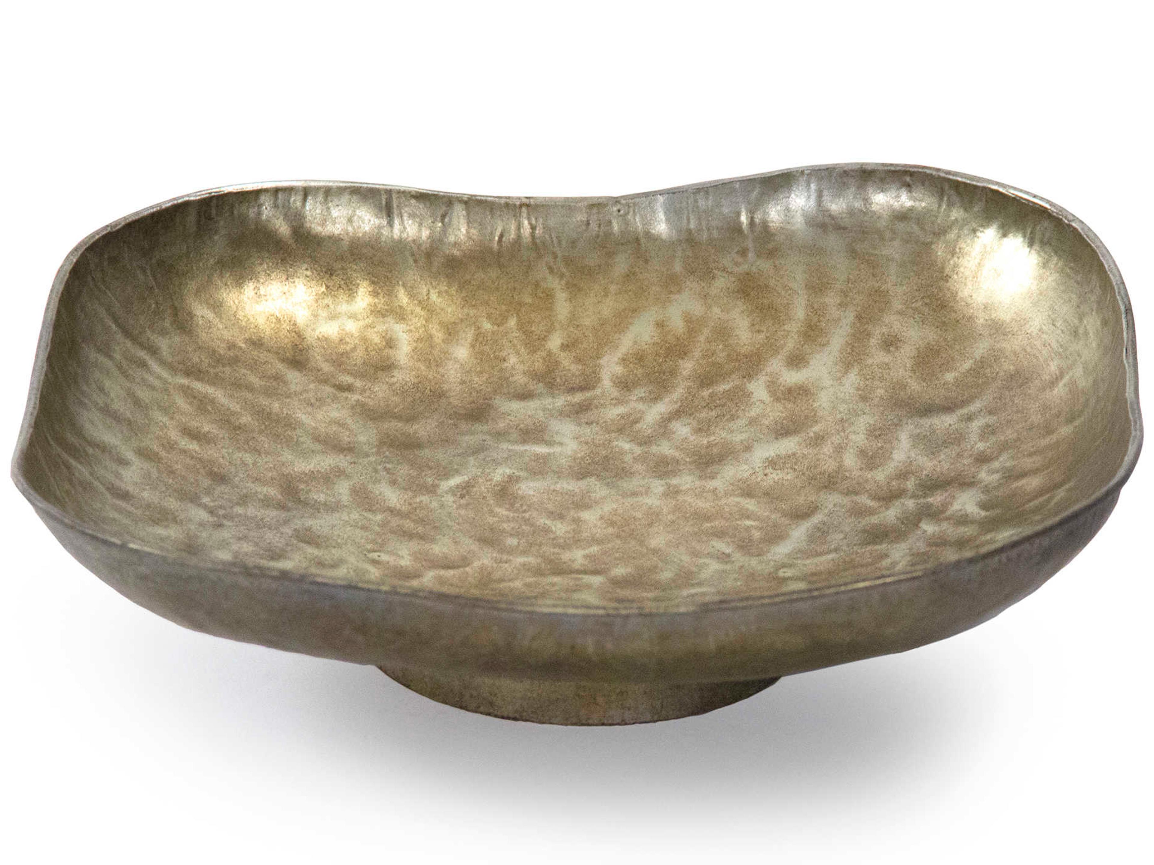 Zentique Theo Antique Gold Decorative Plate