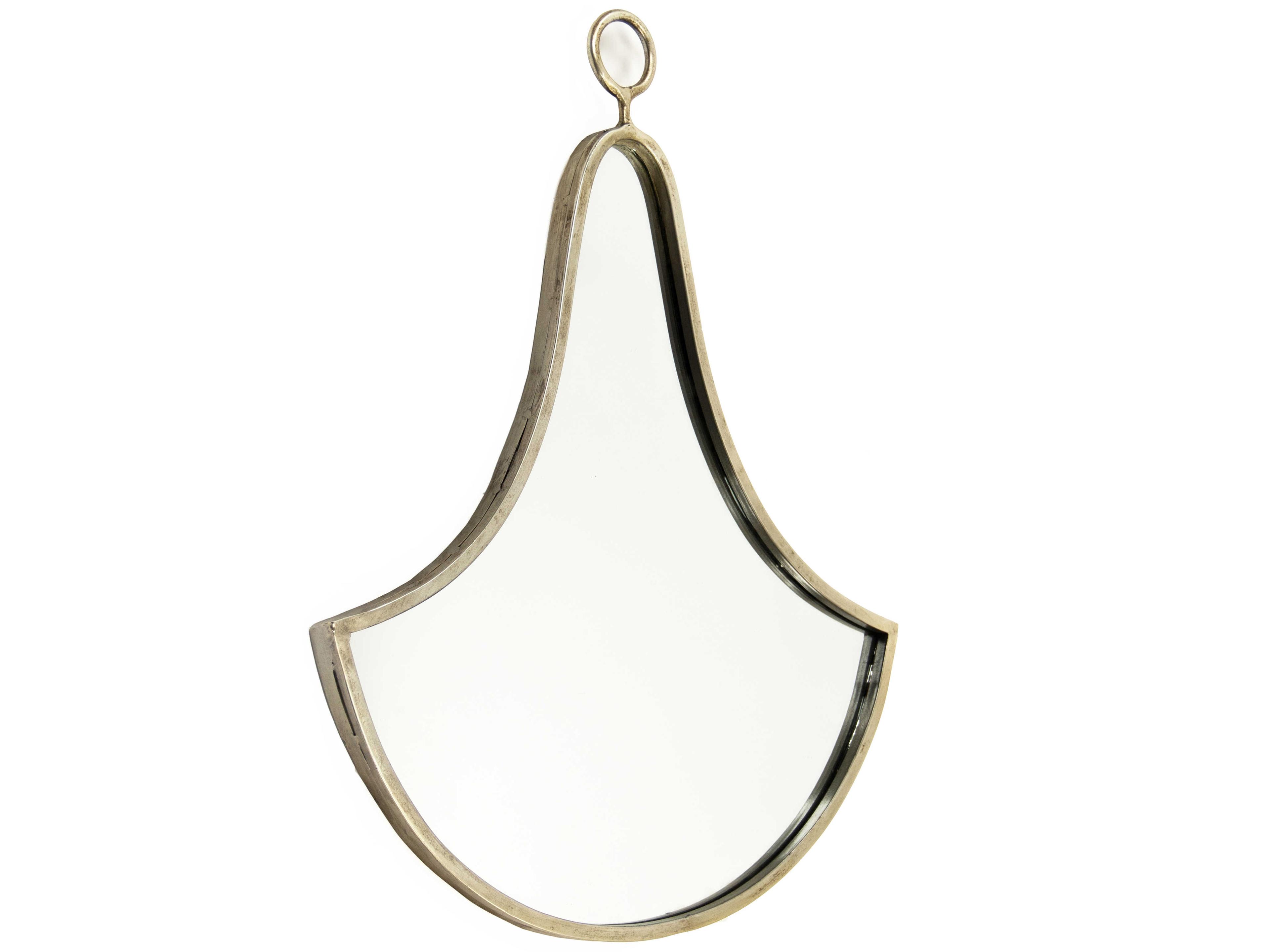 Zentique Clochette Distressed Silver Wall Mirror
