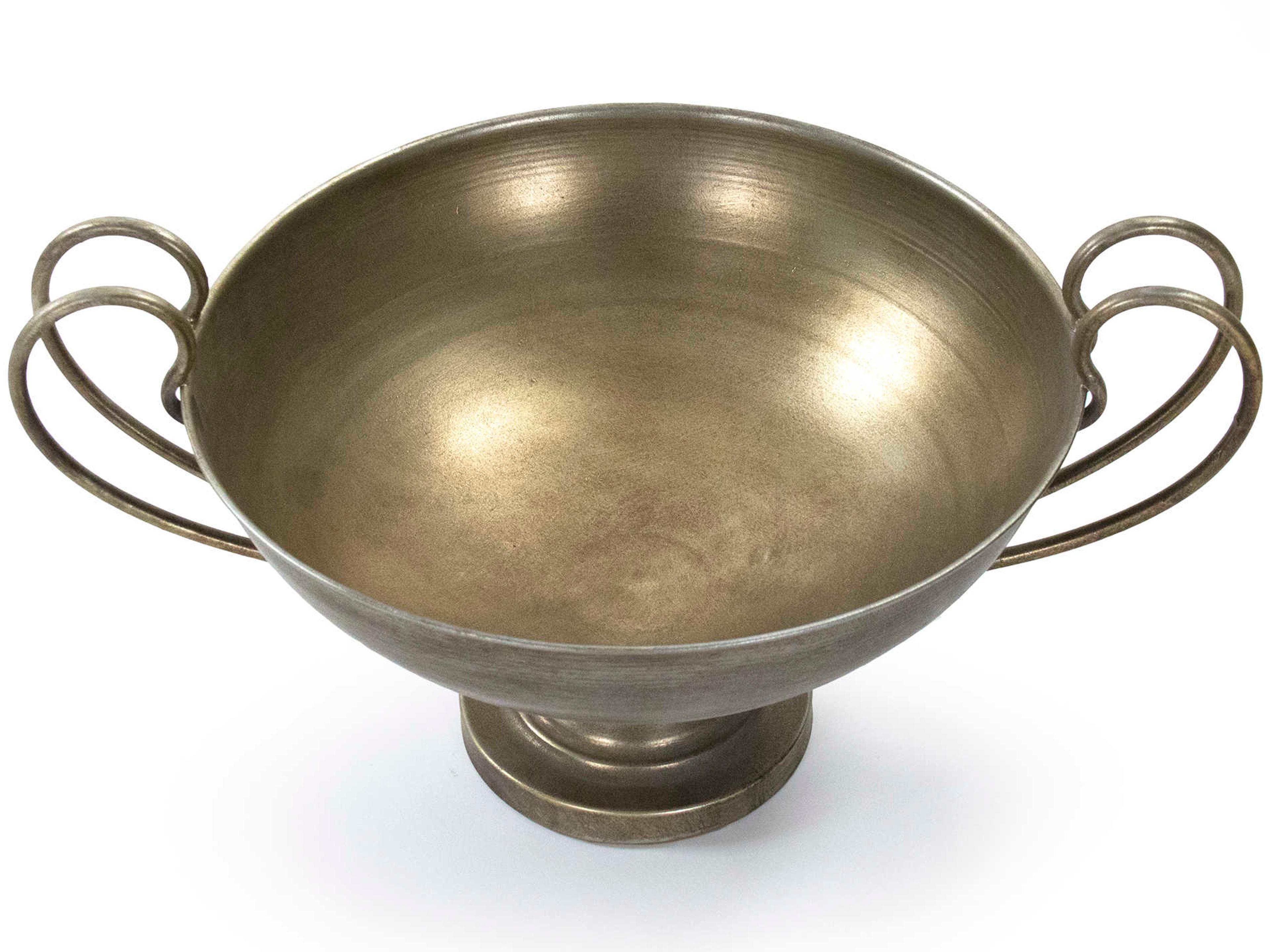 Zentique Dionne Antique Gold Decorative Trophy Bowl