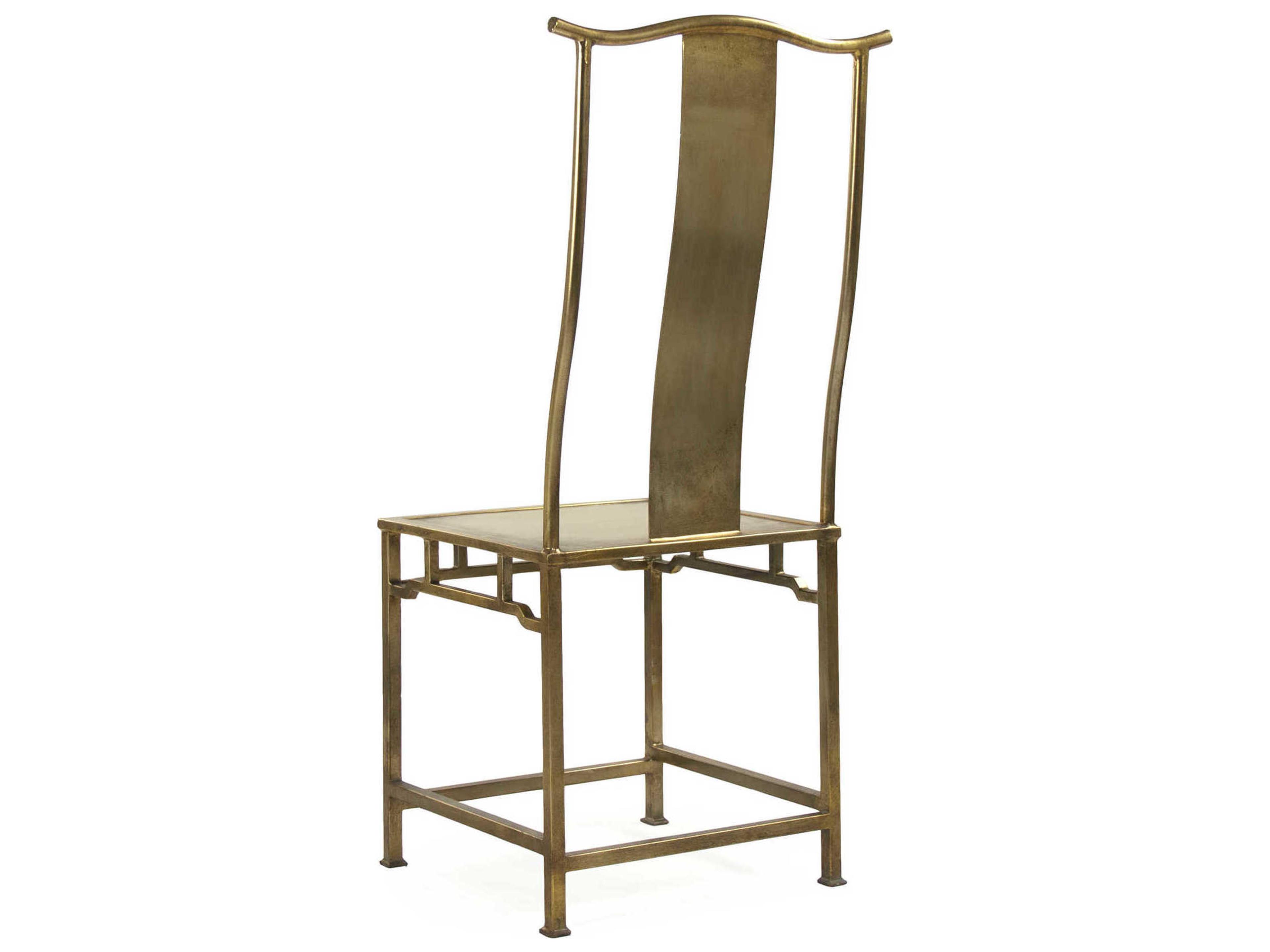 Zentique Gold Side Dining Chair
