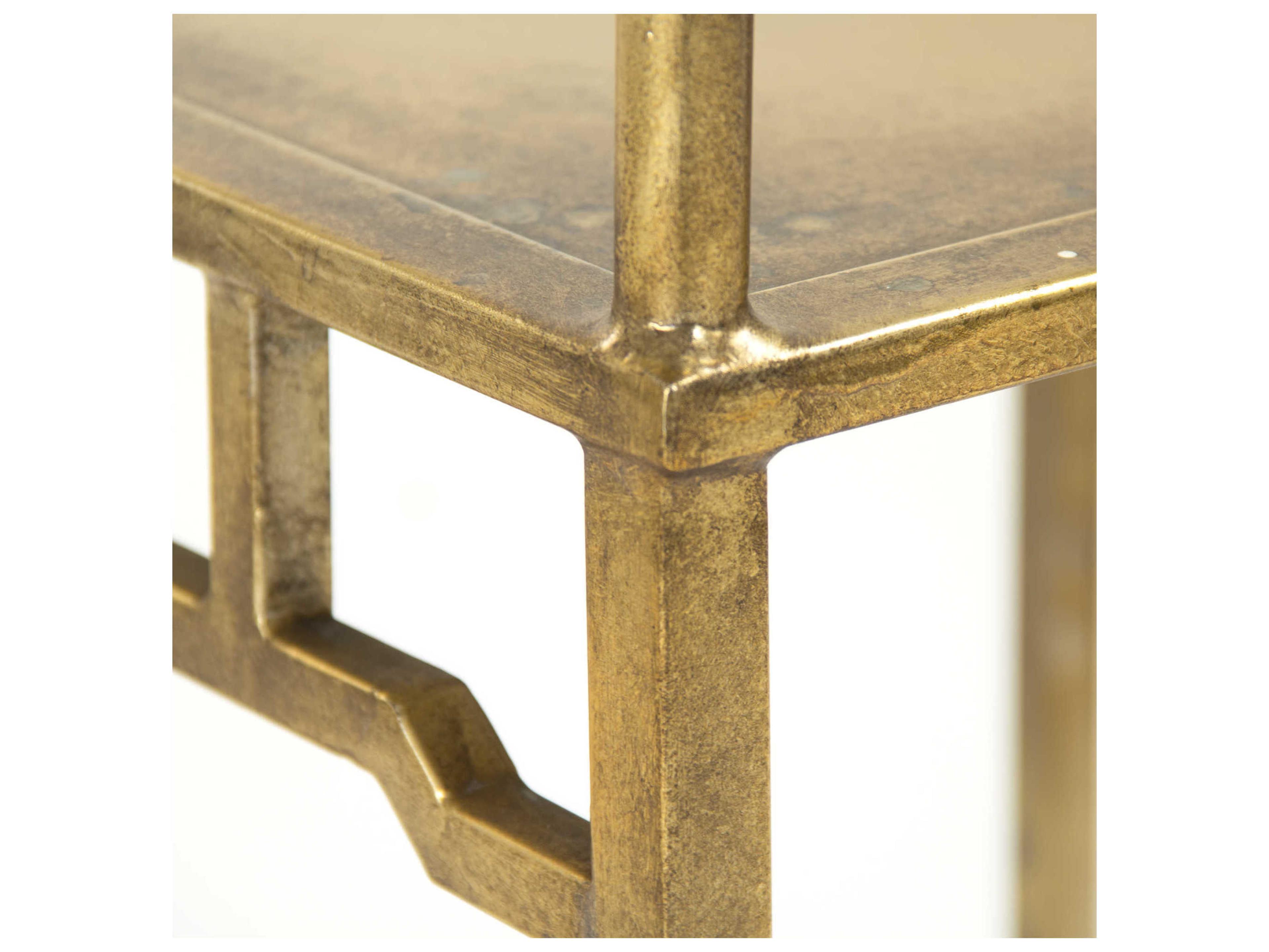 Zentique Gold Side Dining Chair
