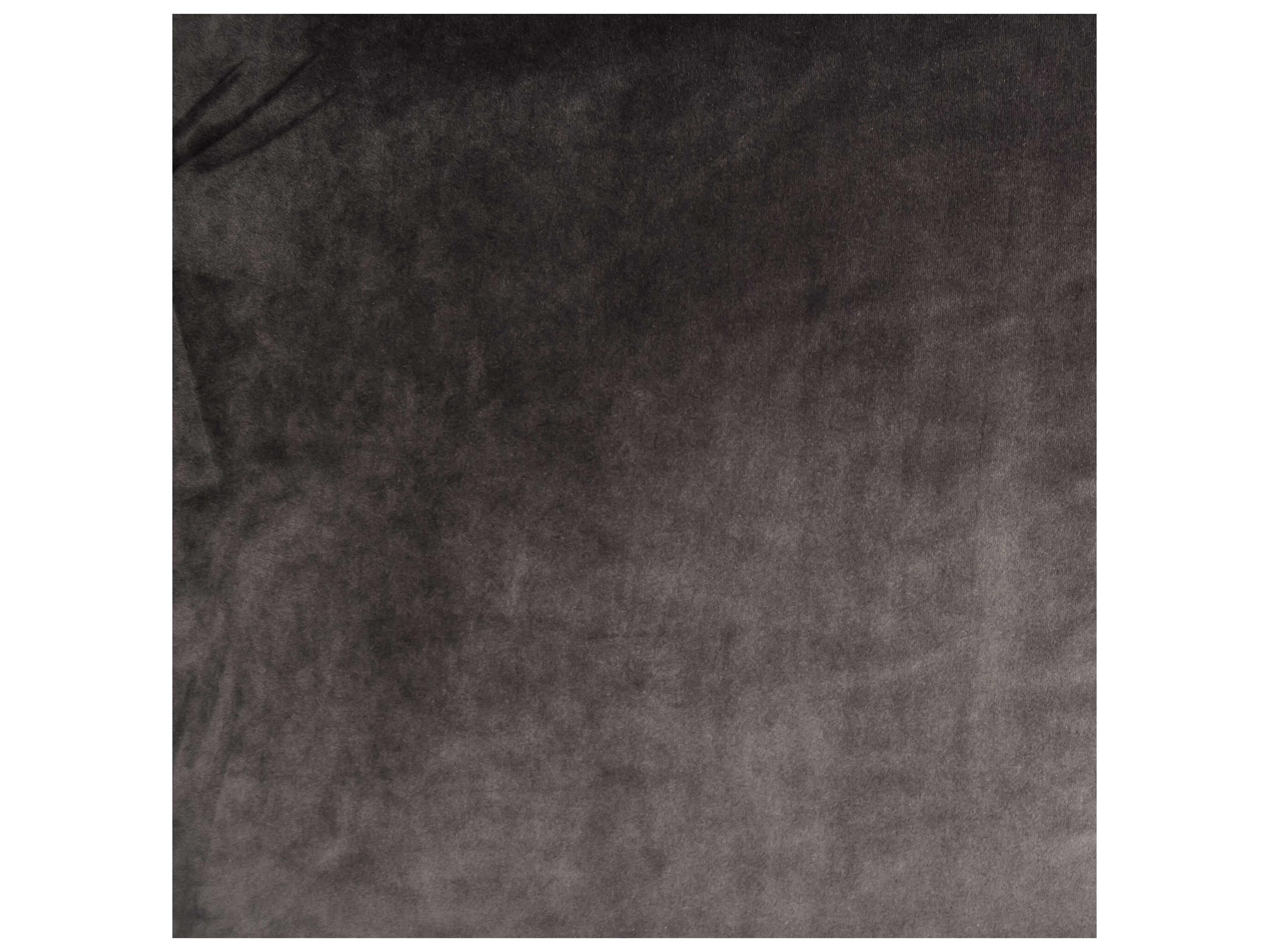 Zentique Natural Beech Dark Grey Velvet Upholstered Sofa