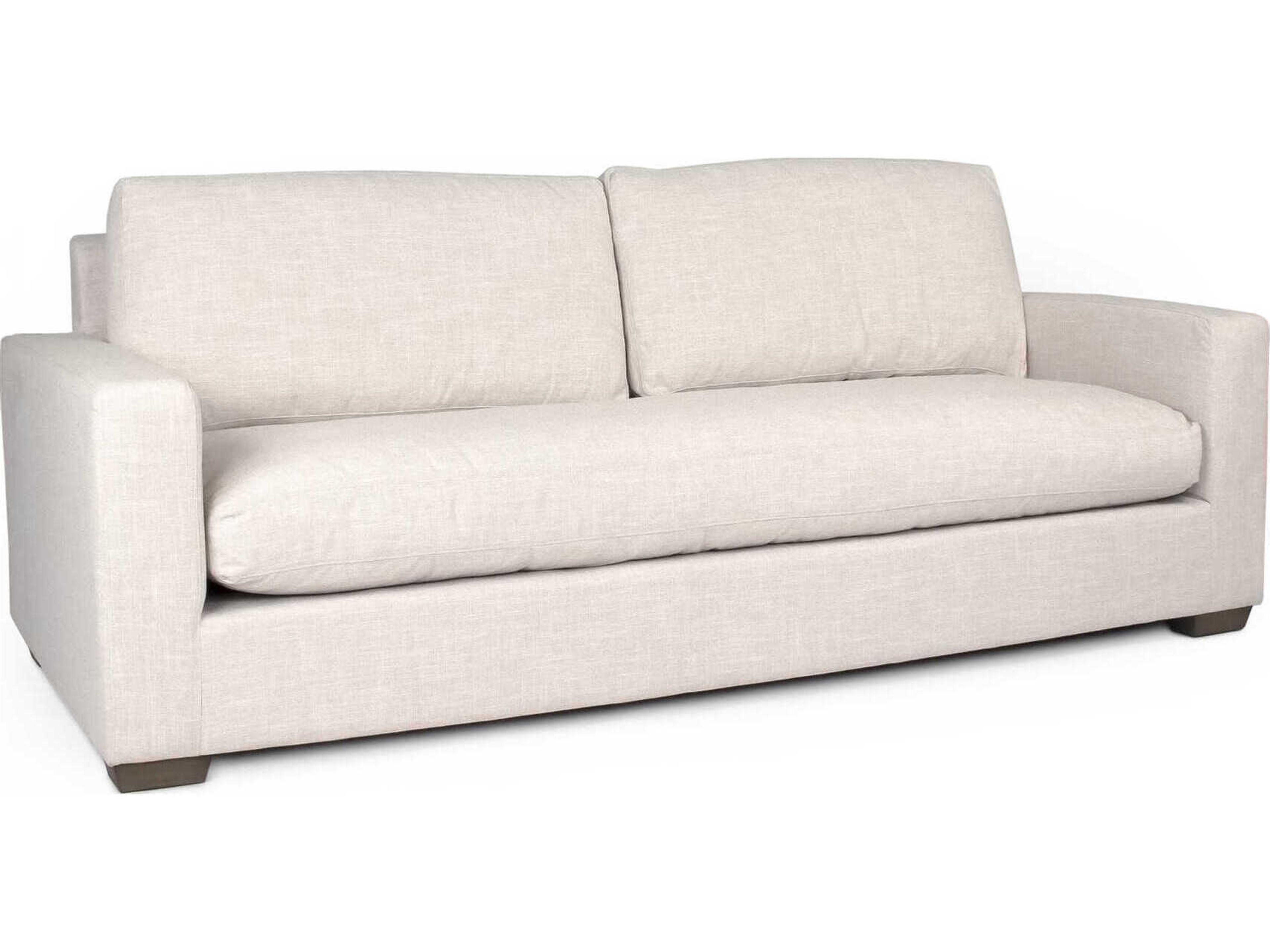 White Upholstered Sofa