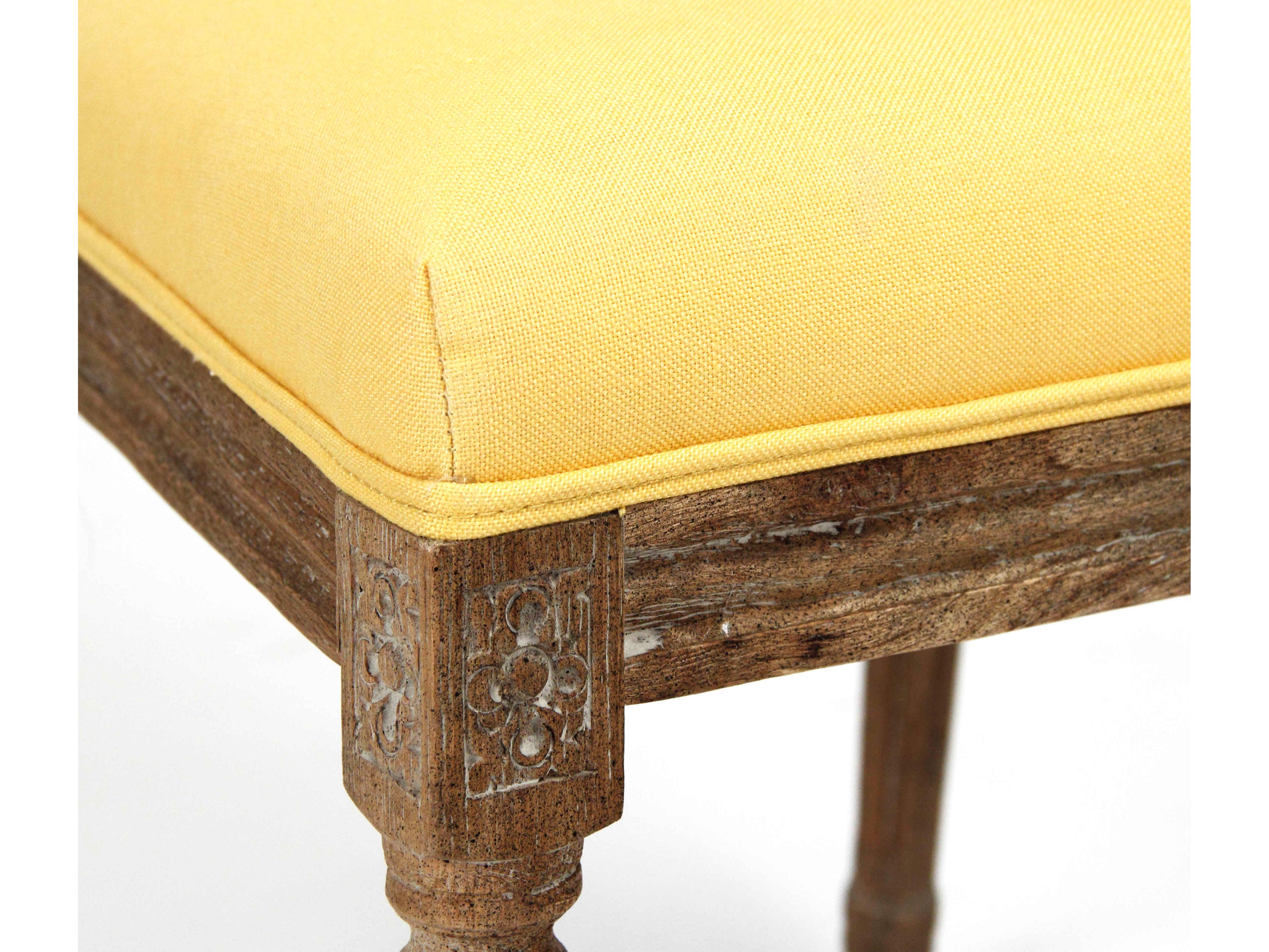 Zentique Brown Upholstered Side Dining Chair