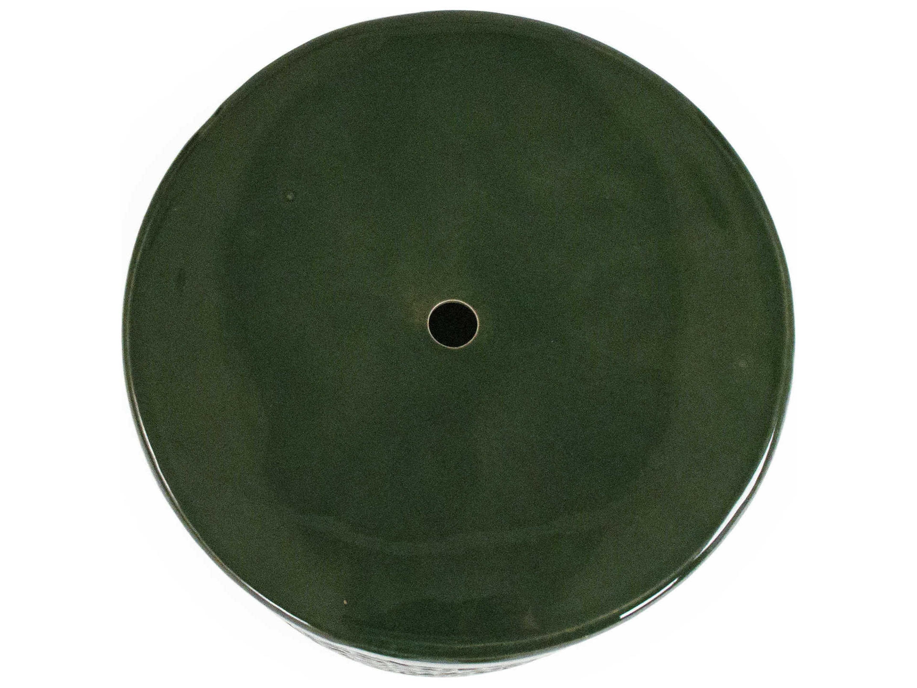 Zentique Teal Green Accent Stool