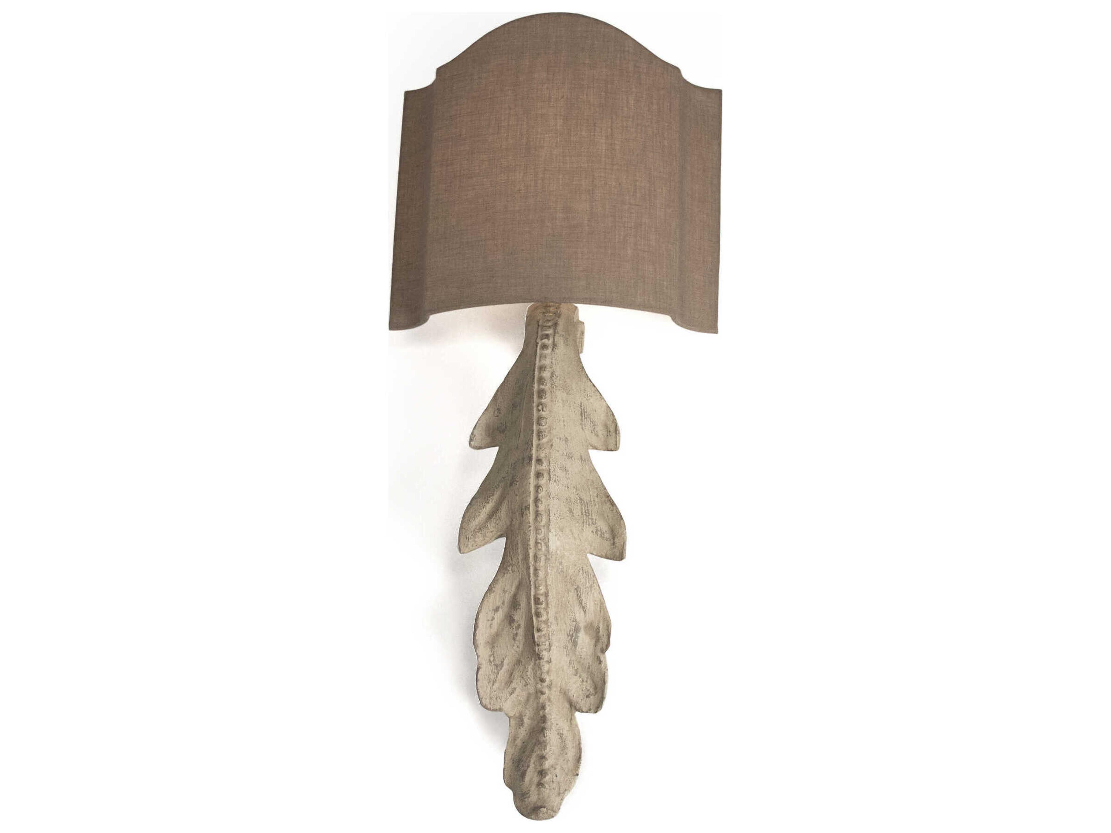 Gemma 1-Light Chinese Walnut Brown Wall Sconce