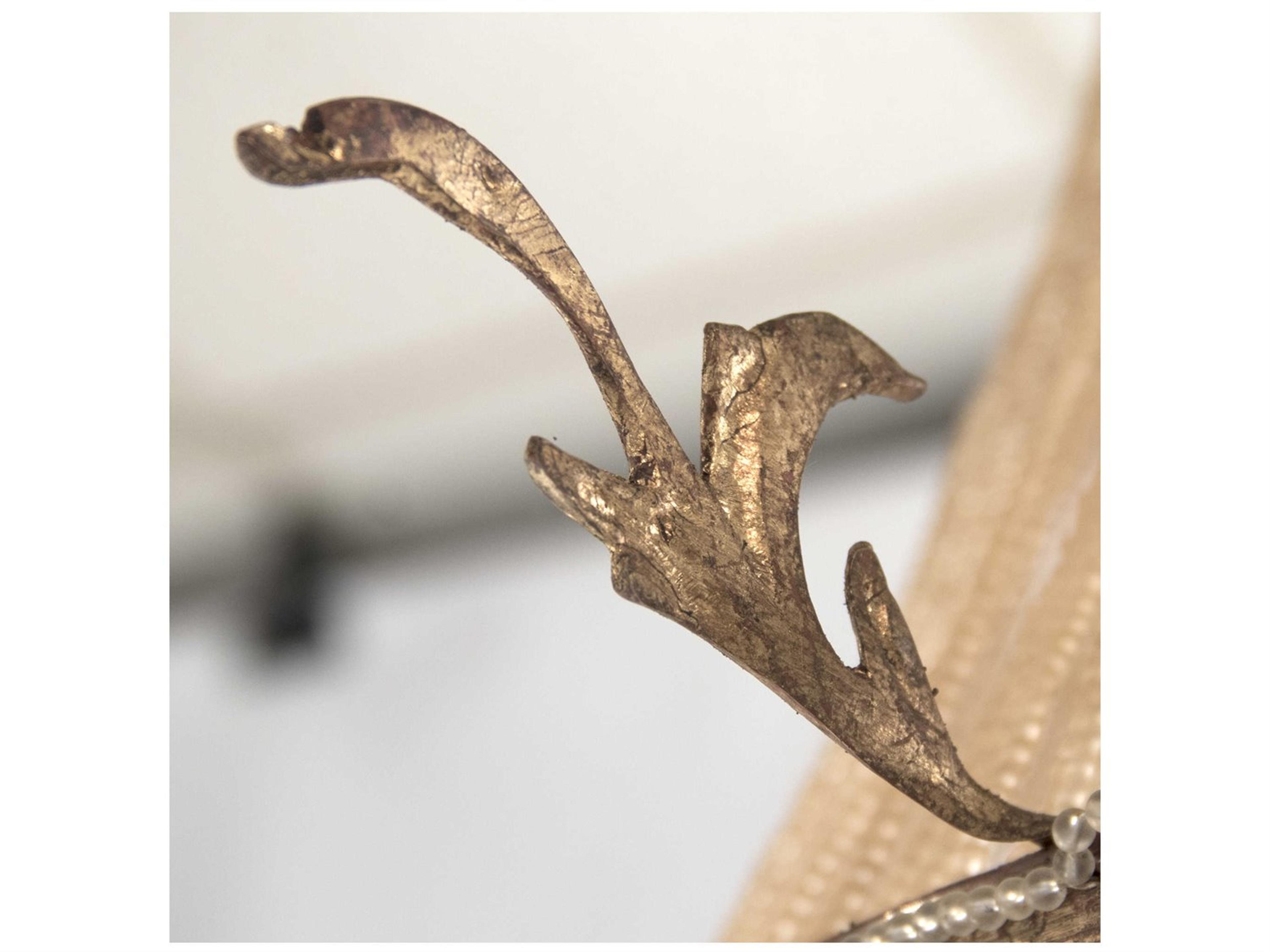 Zentique 12-Light Gold Bronze Chandelier