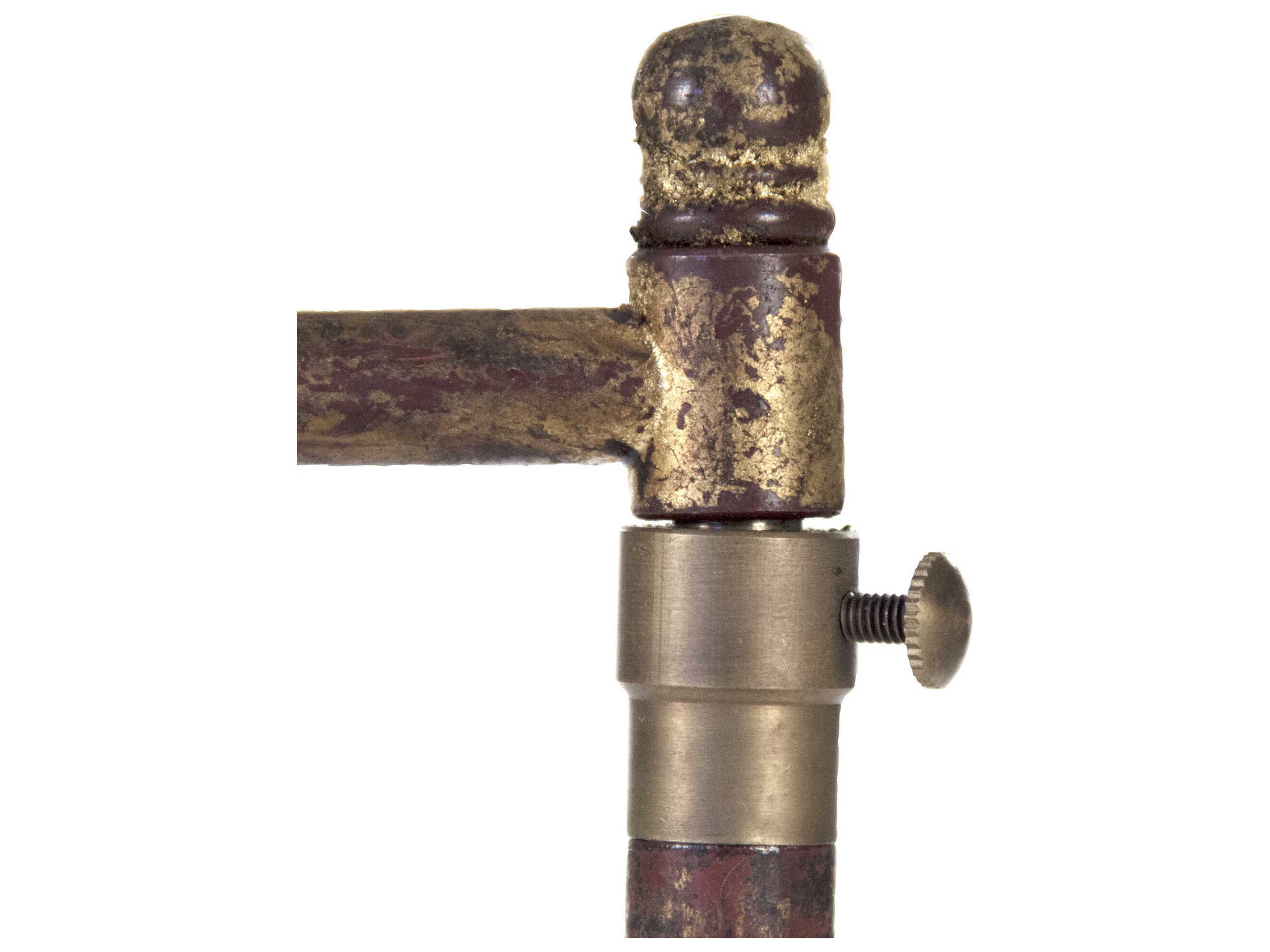 Zentique Angelo Gold Leaf Floor Lamp