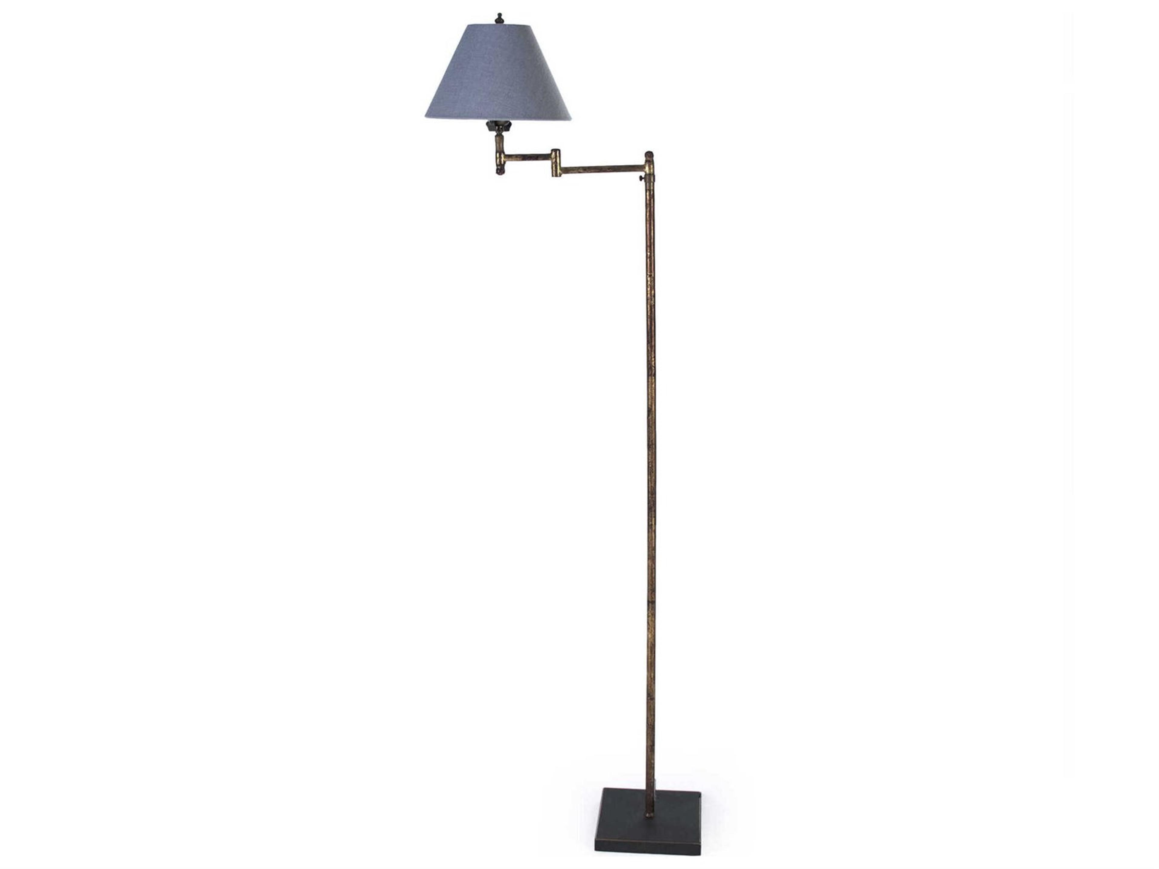 Zentique Angelo Gold Leaf Floor Lamp