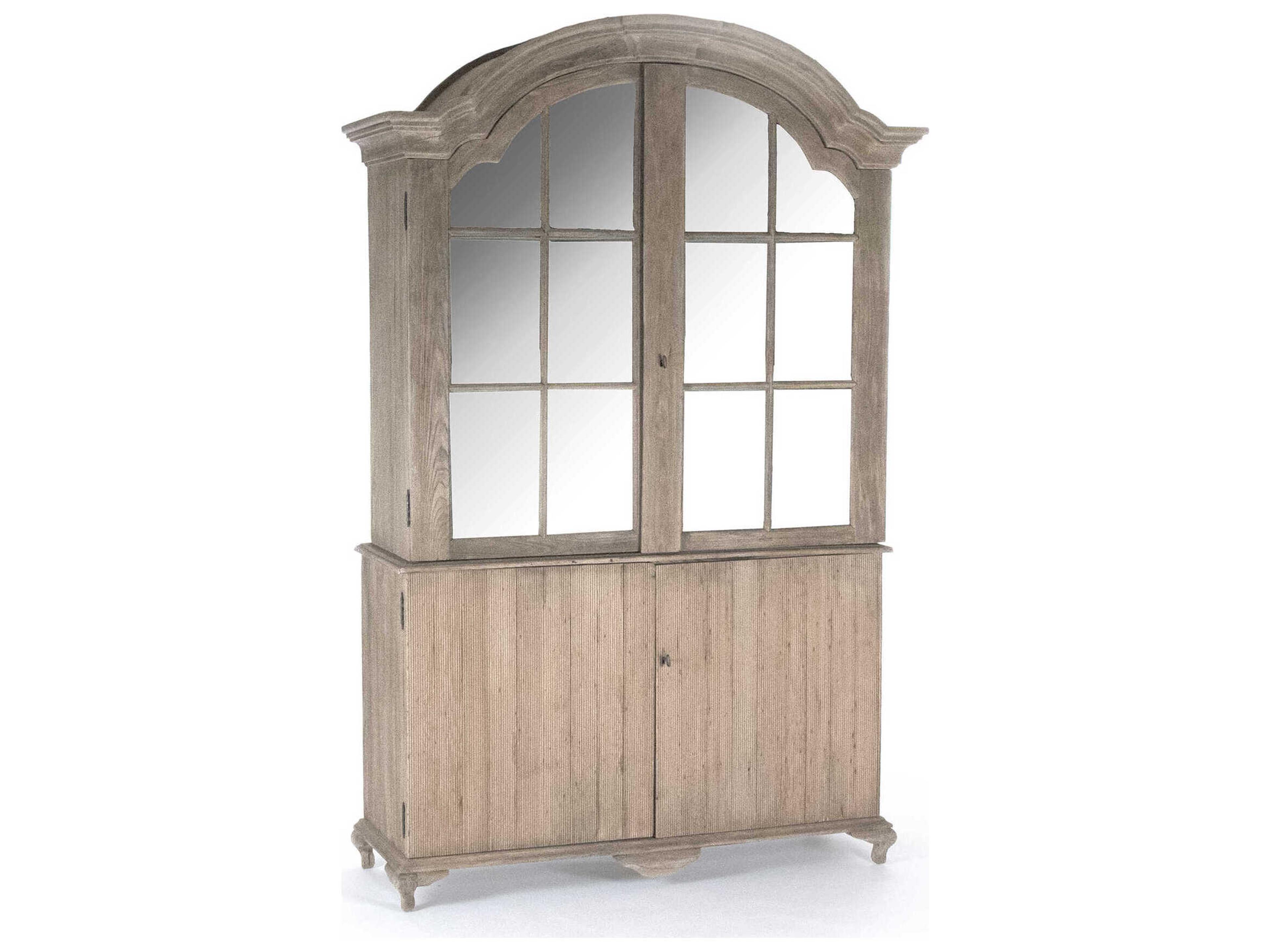 Hugh Beech Wood Display Cabinet