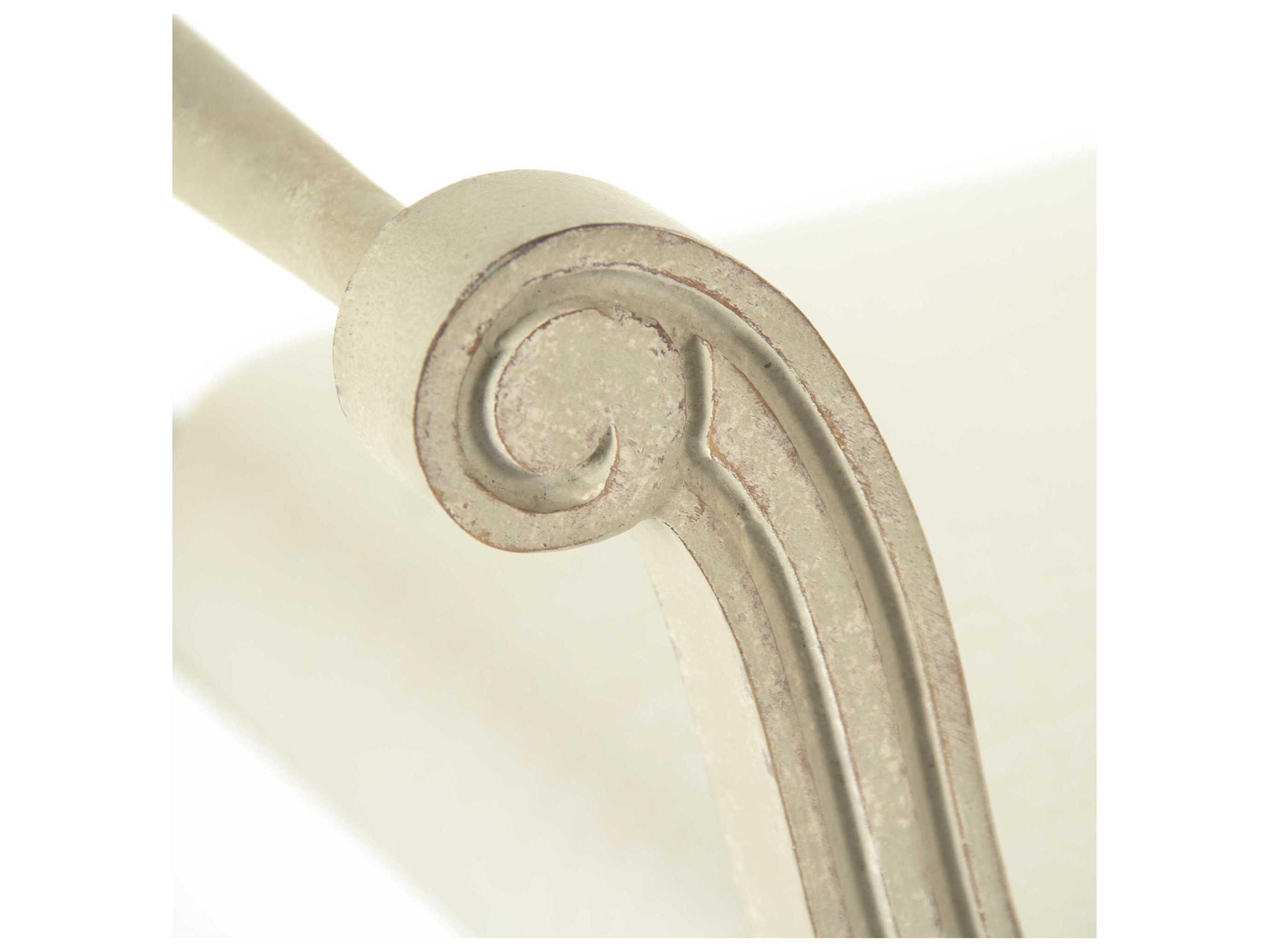 Zentique Beatrice White Upholstered Accent Bench