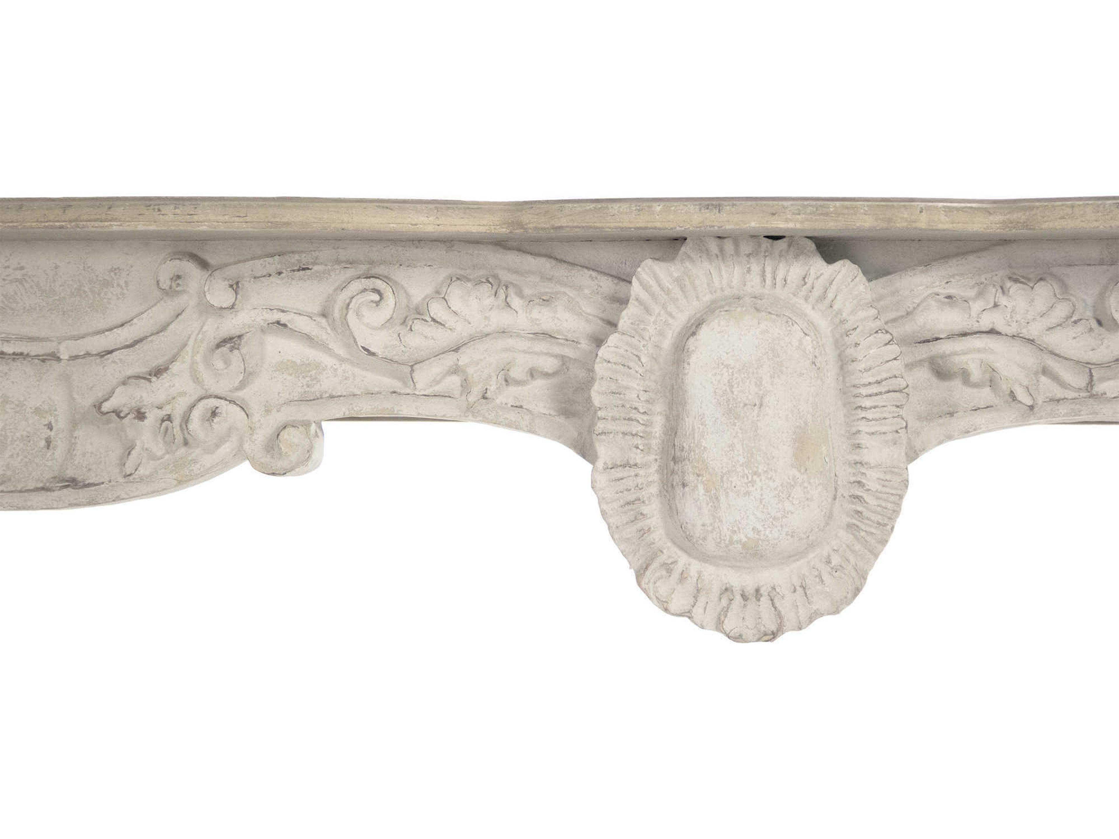 Zentique Demilune Wood Console Table