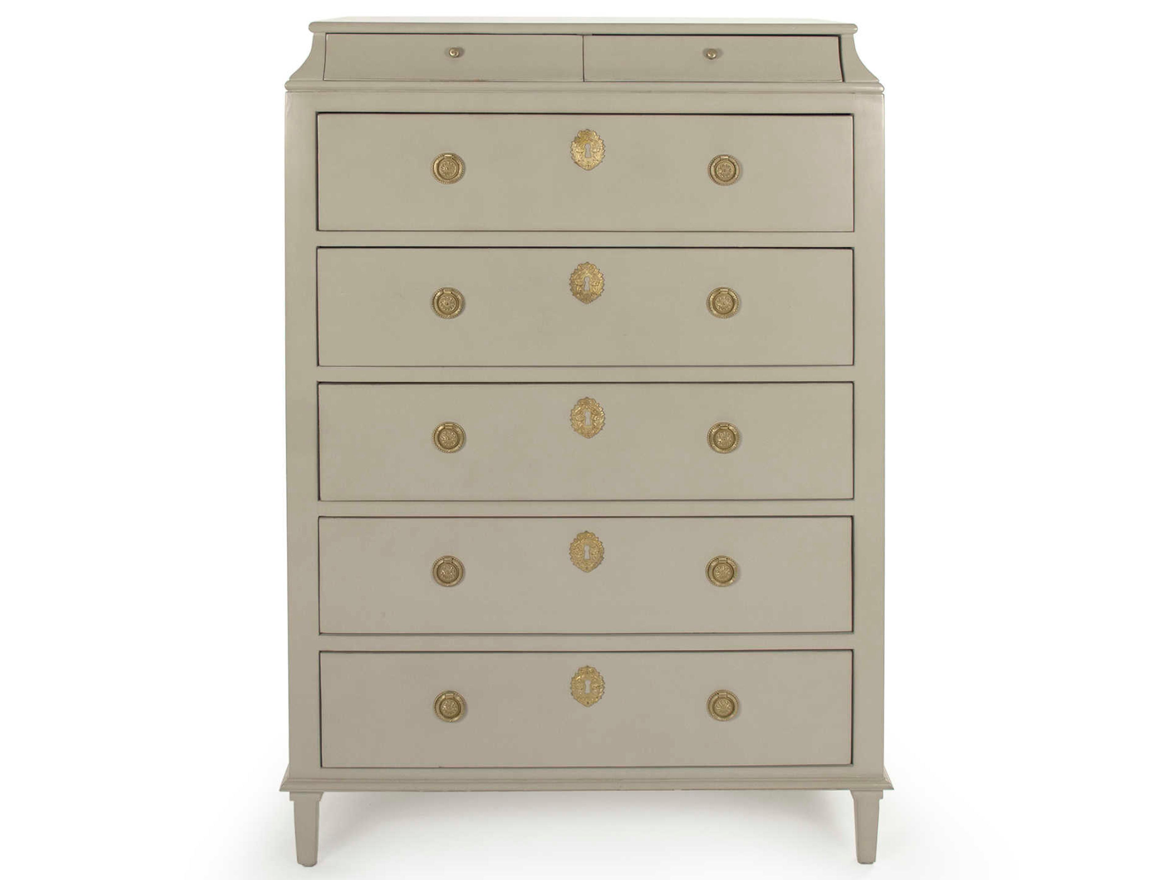 Zentique Gold Beech Wood Accent Chest