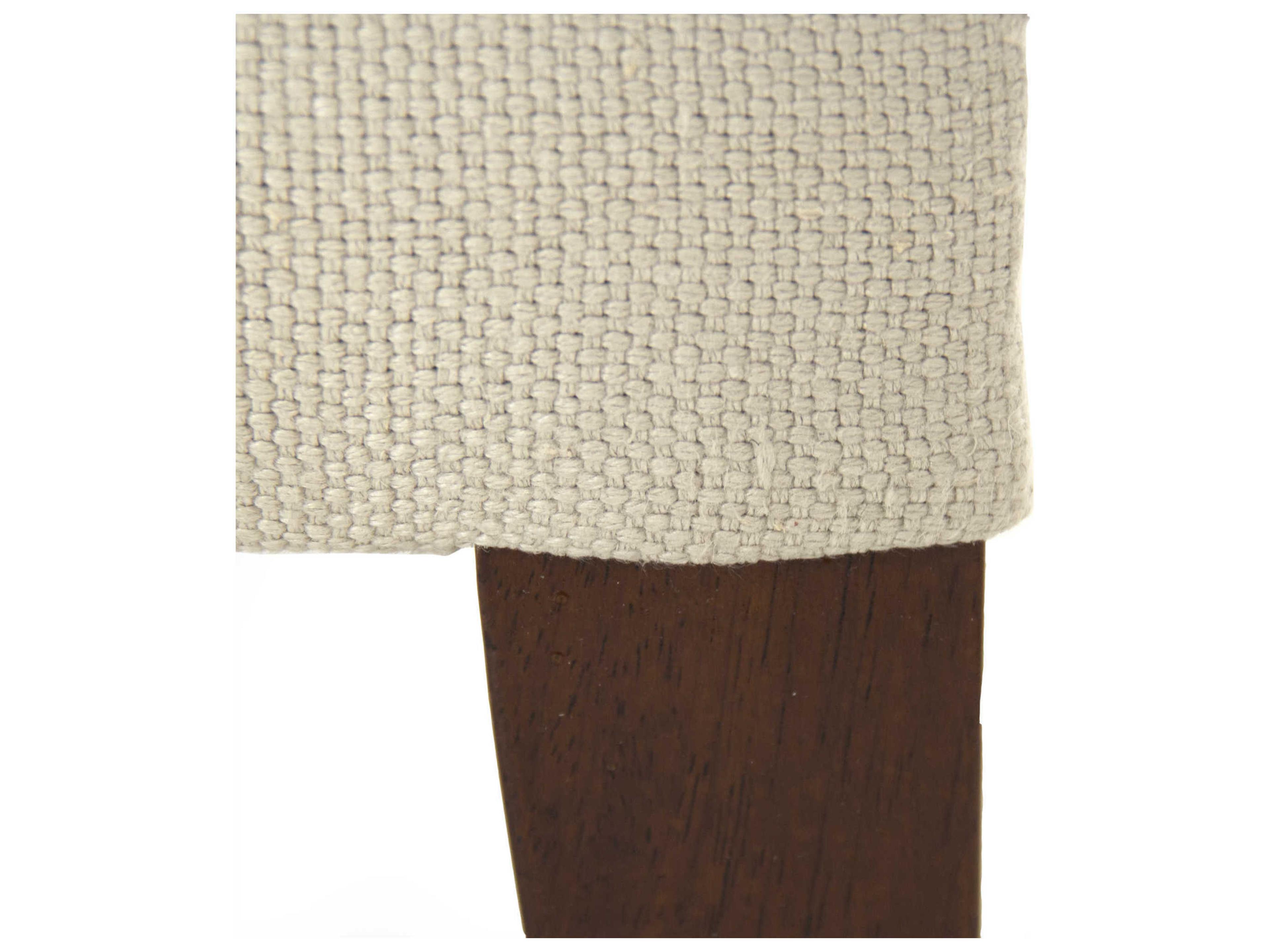 Zentique Cream Linen Upholstered Sofa