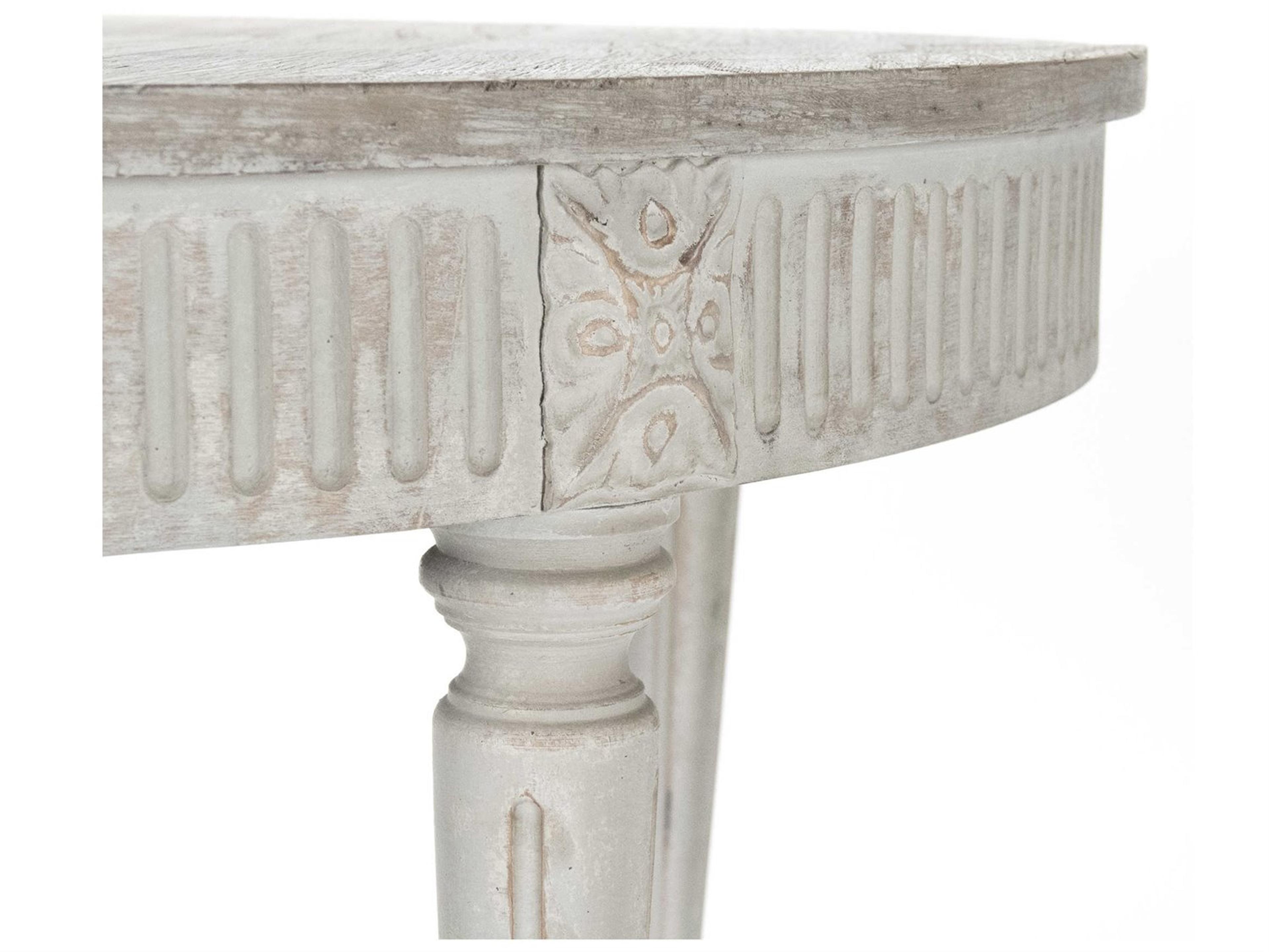 Zentique Round Marble Dining Table