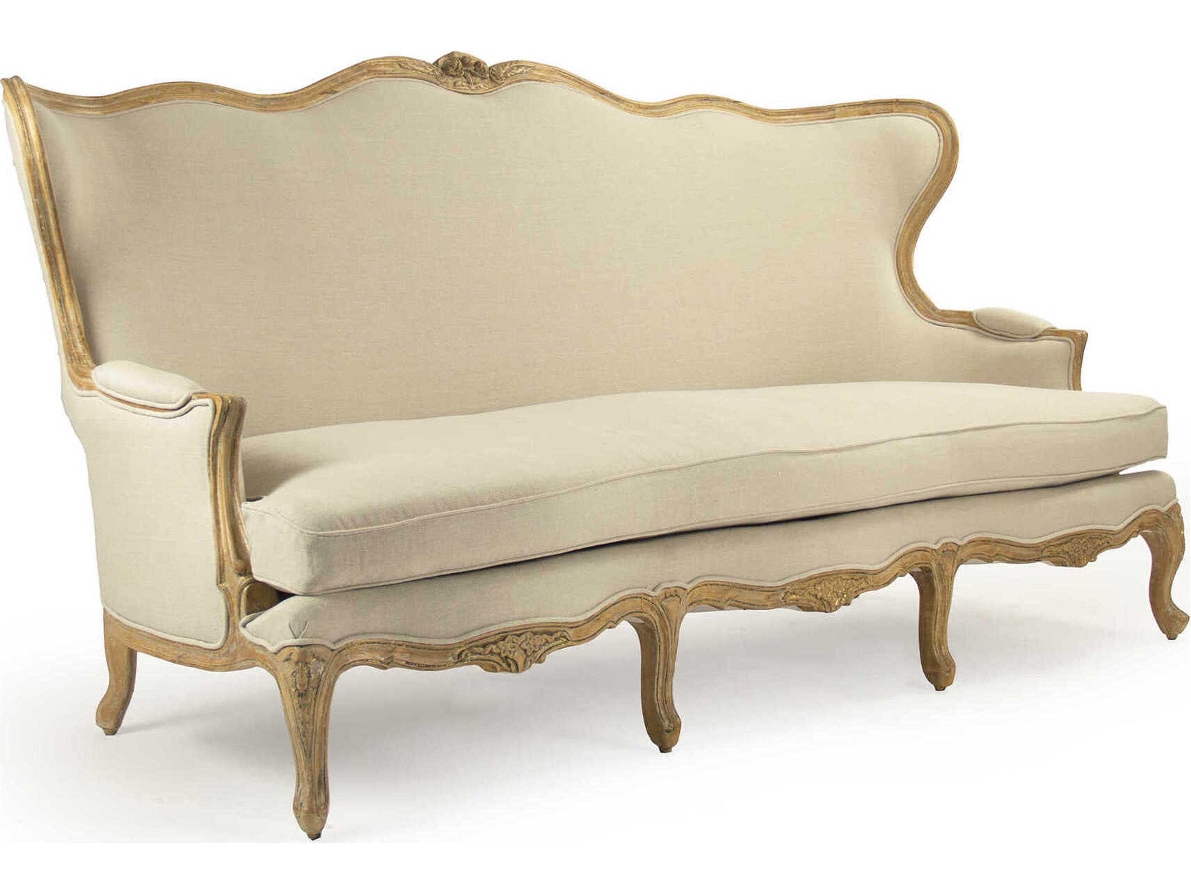 Eloy Beige Upholstered Loveseat