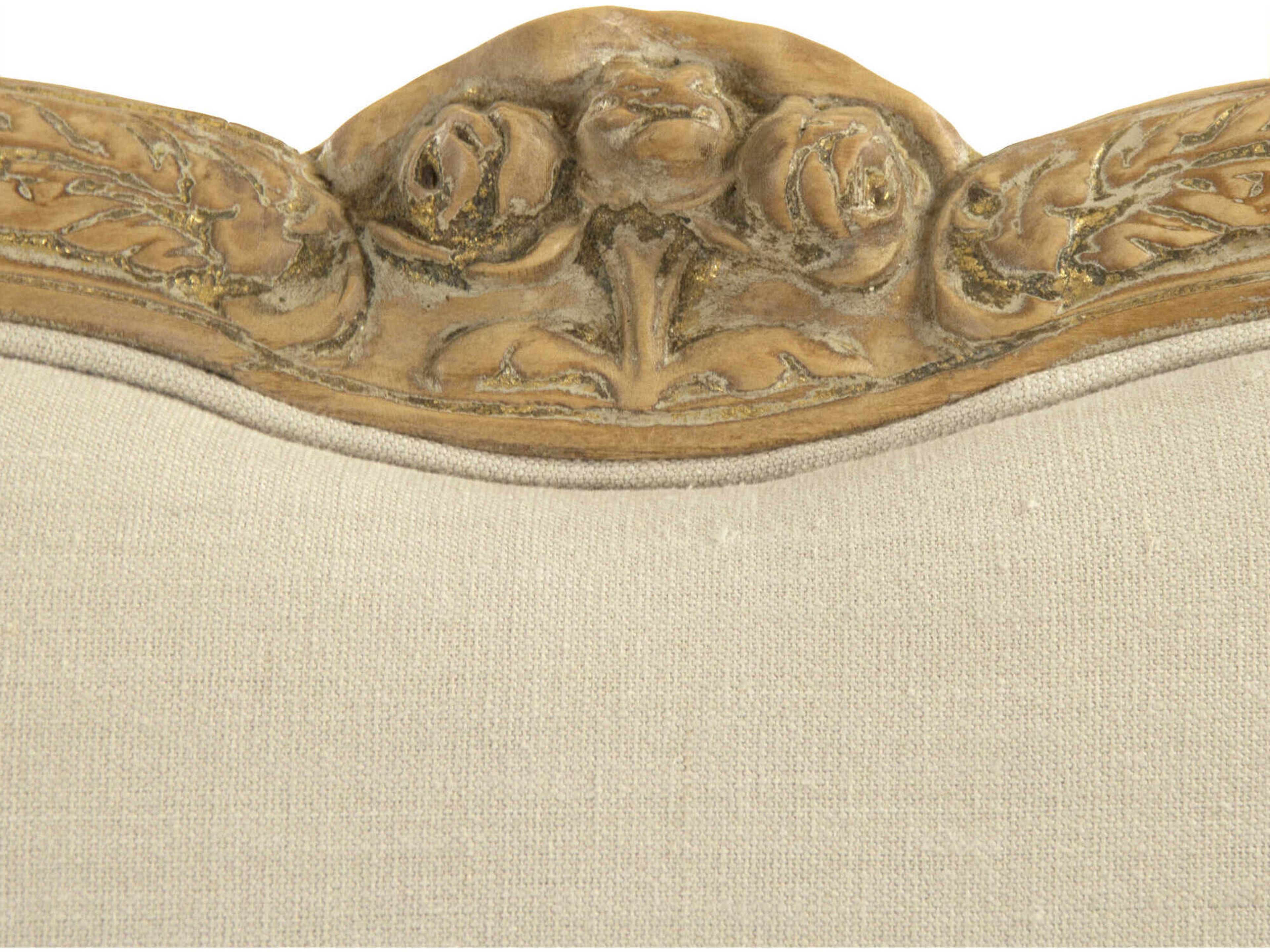 Zentique Eloy Beige Upholstered Loveseat