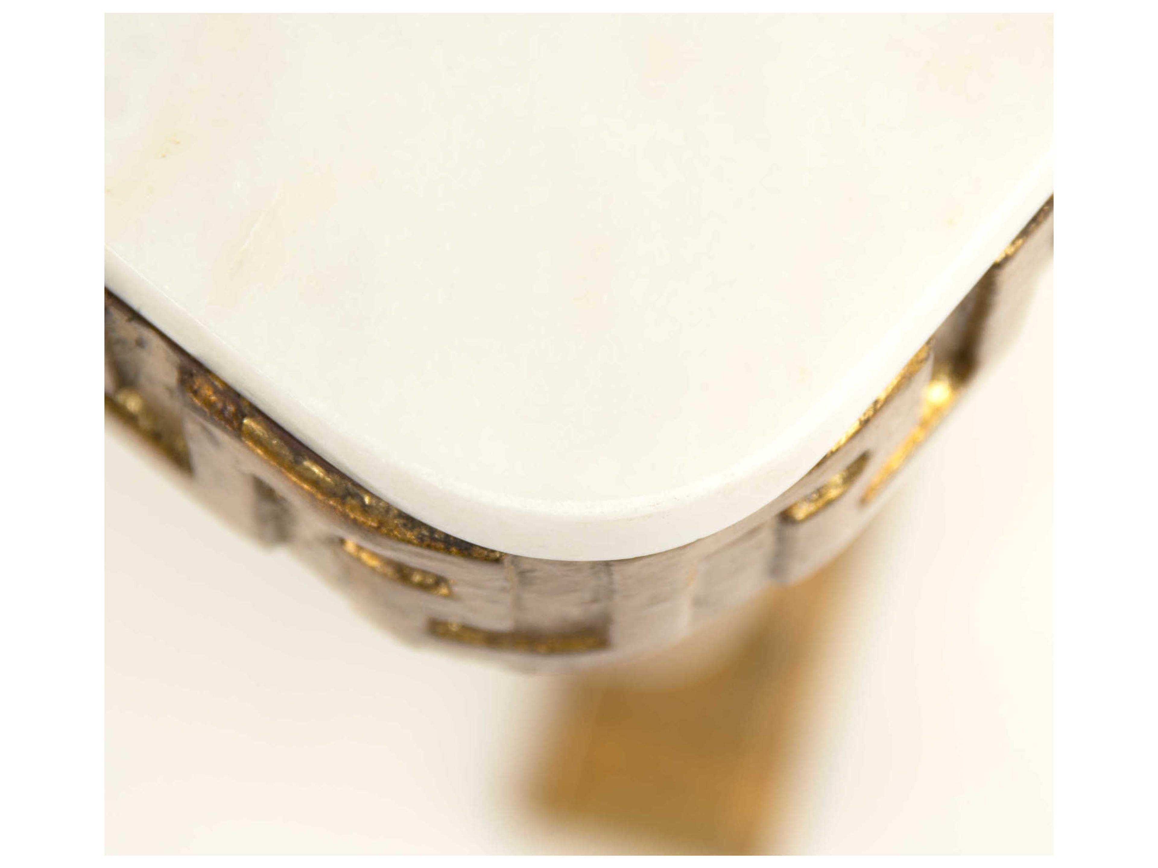 Zentique Rectangular Marble Console Table