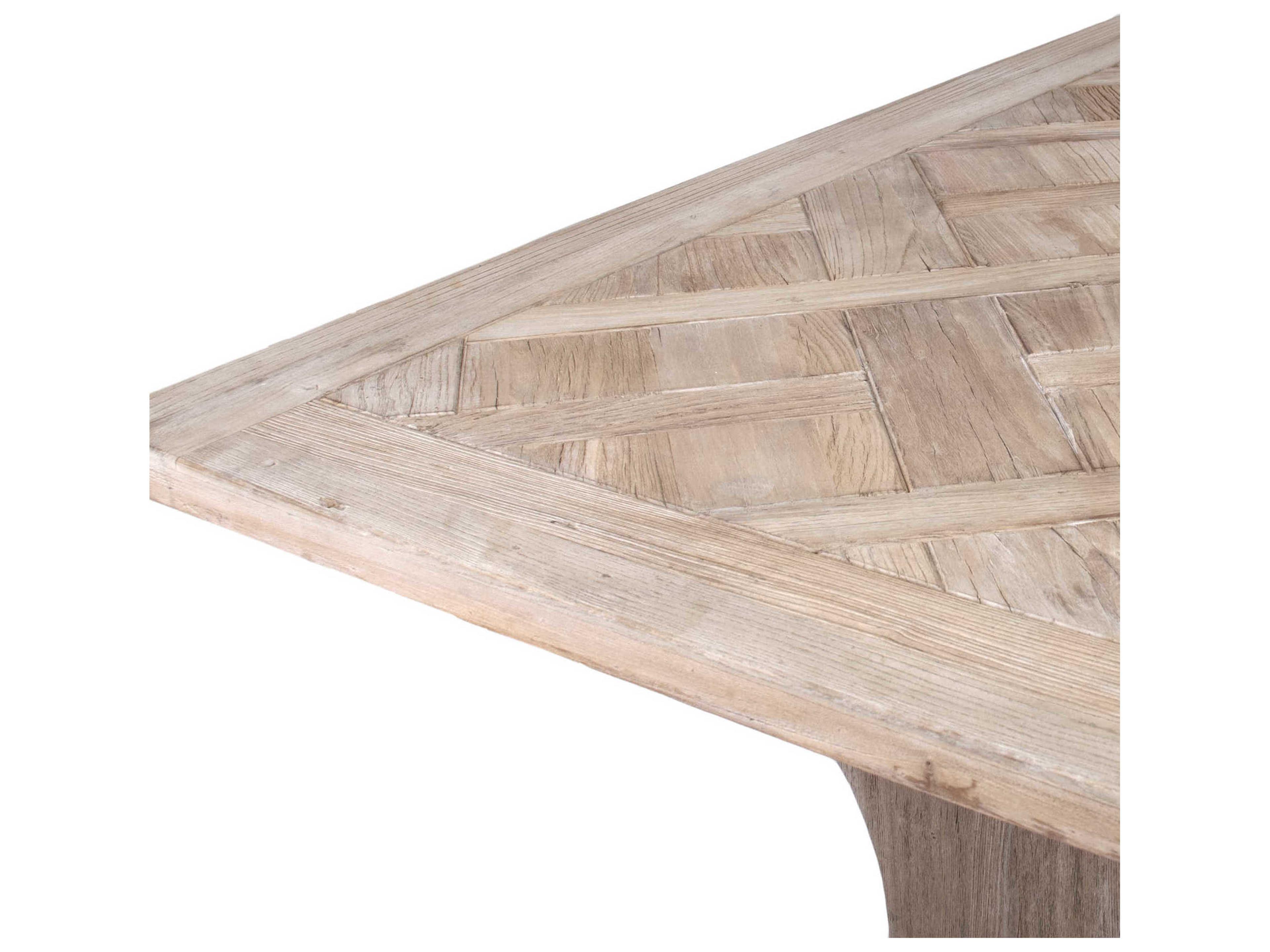 Zentique Rectangular Wood Natural Dining Table