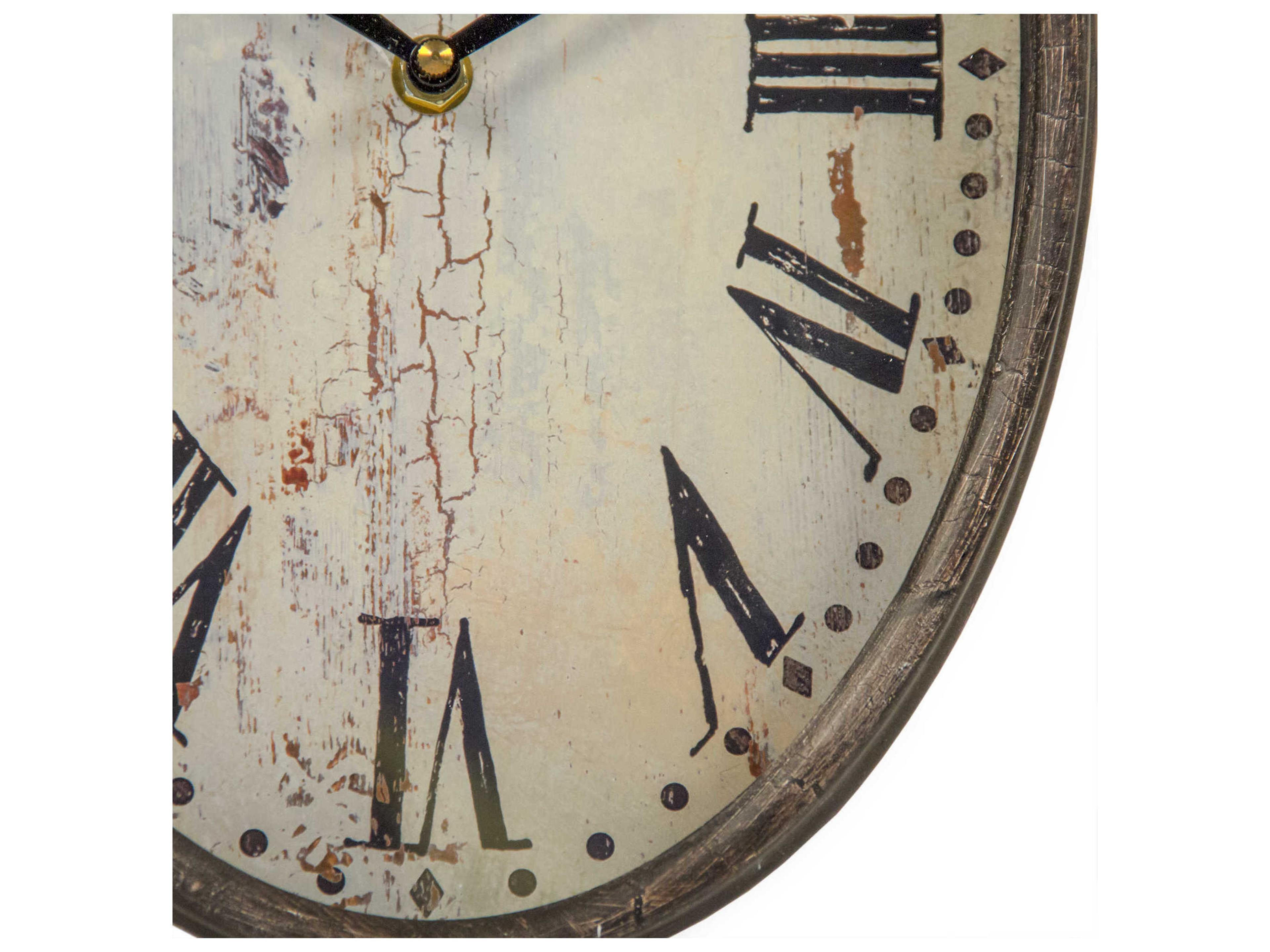 Zentique Paris Antique Brown Clock