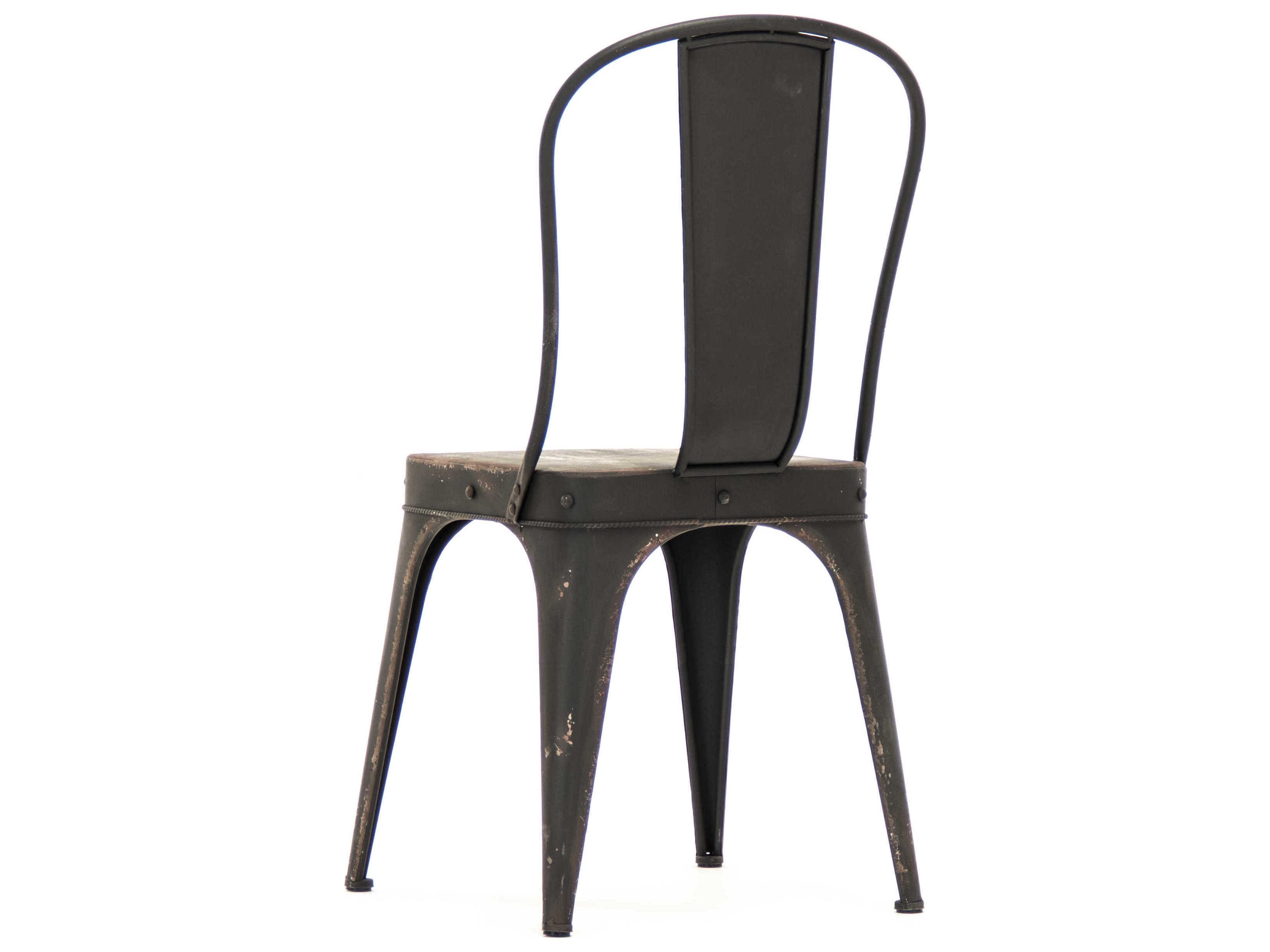 Zentique Black Side Dining Chair
