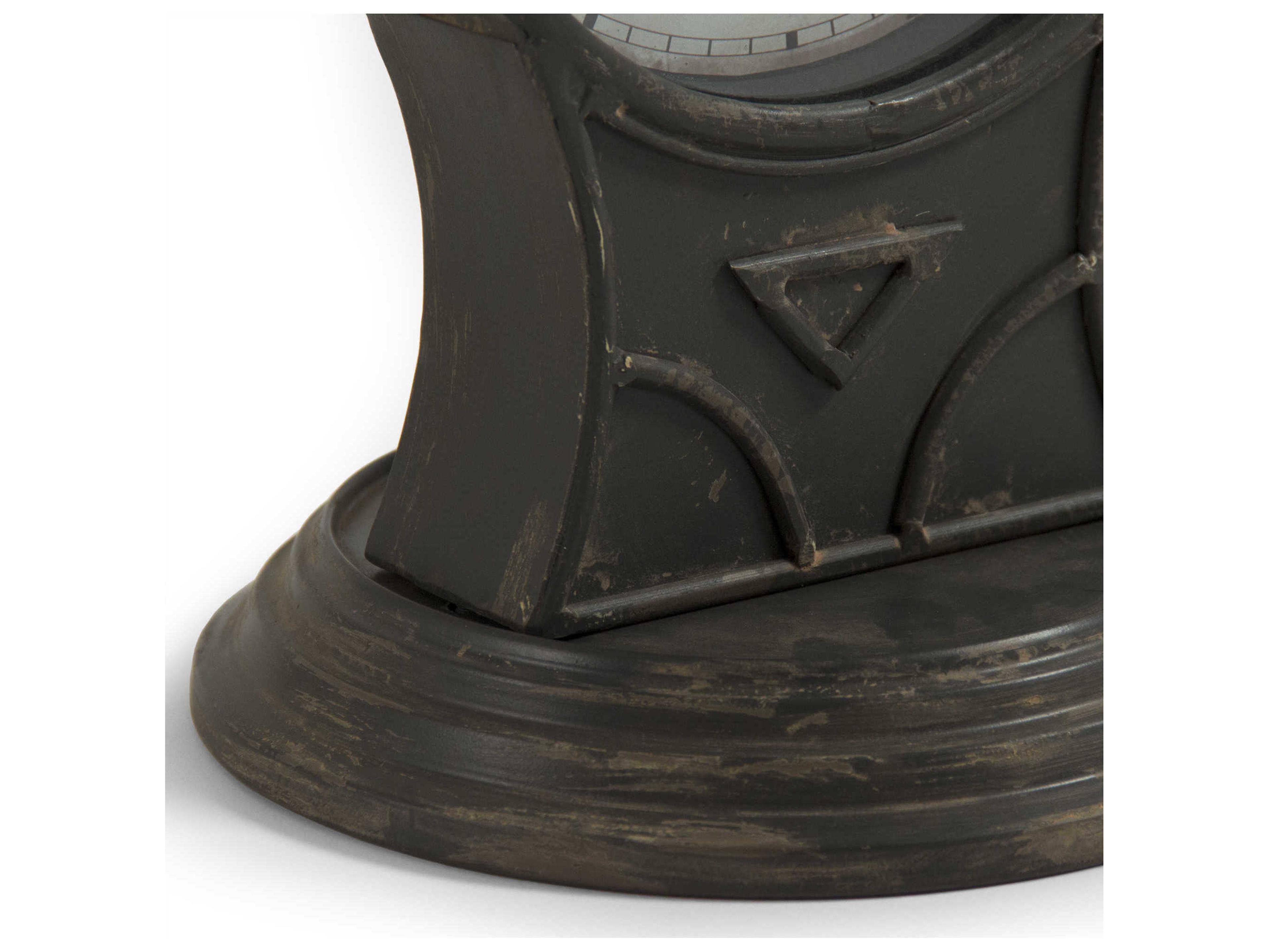 Zentique Bronze Iron Scale Clock
