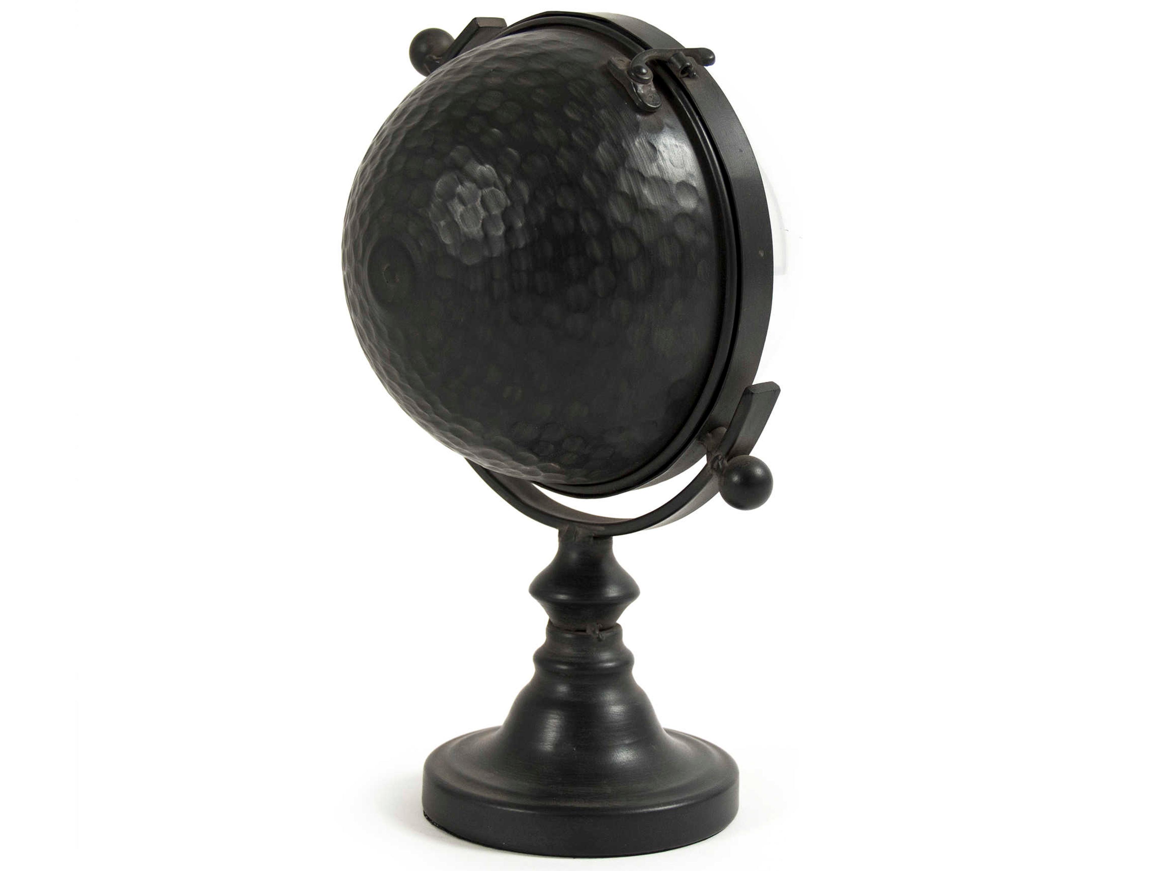 Zentique Black / White Iron Clock