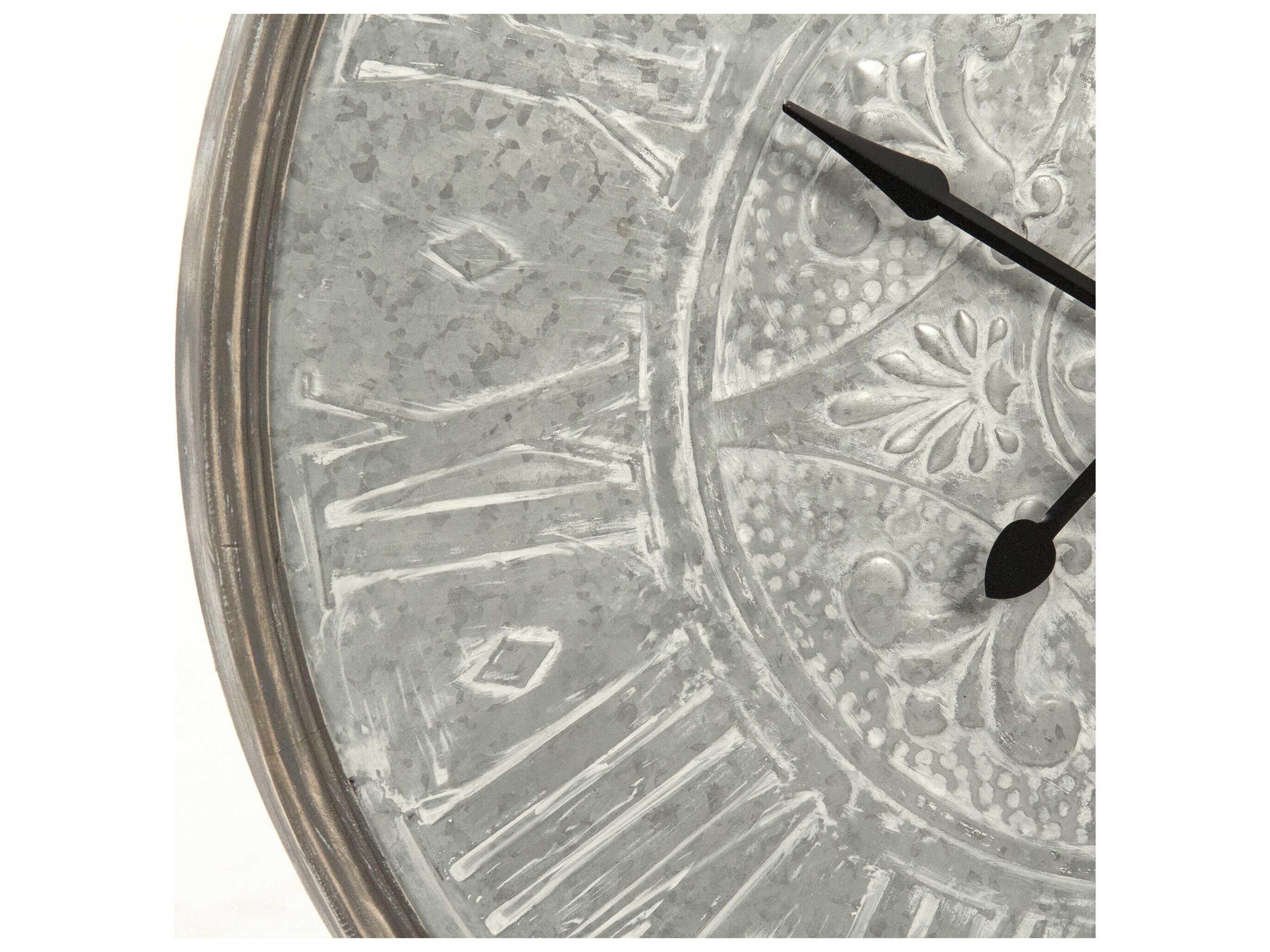 Zentique Wooden Frame Iron Wall Clocks