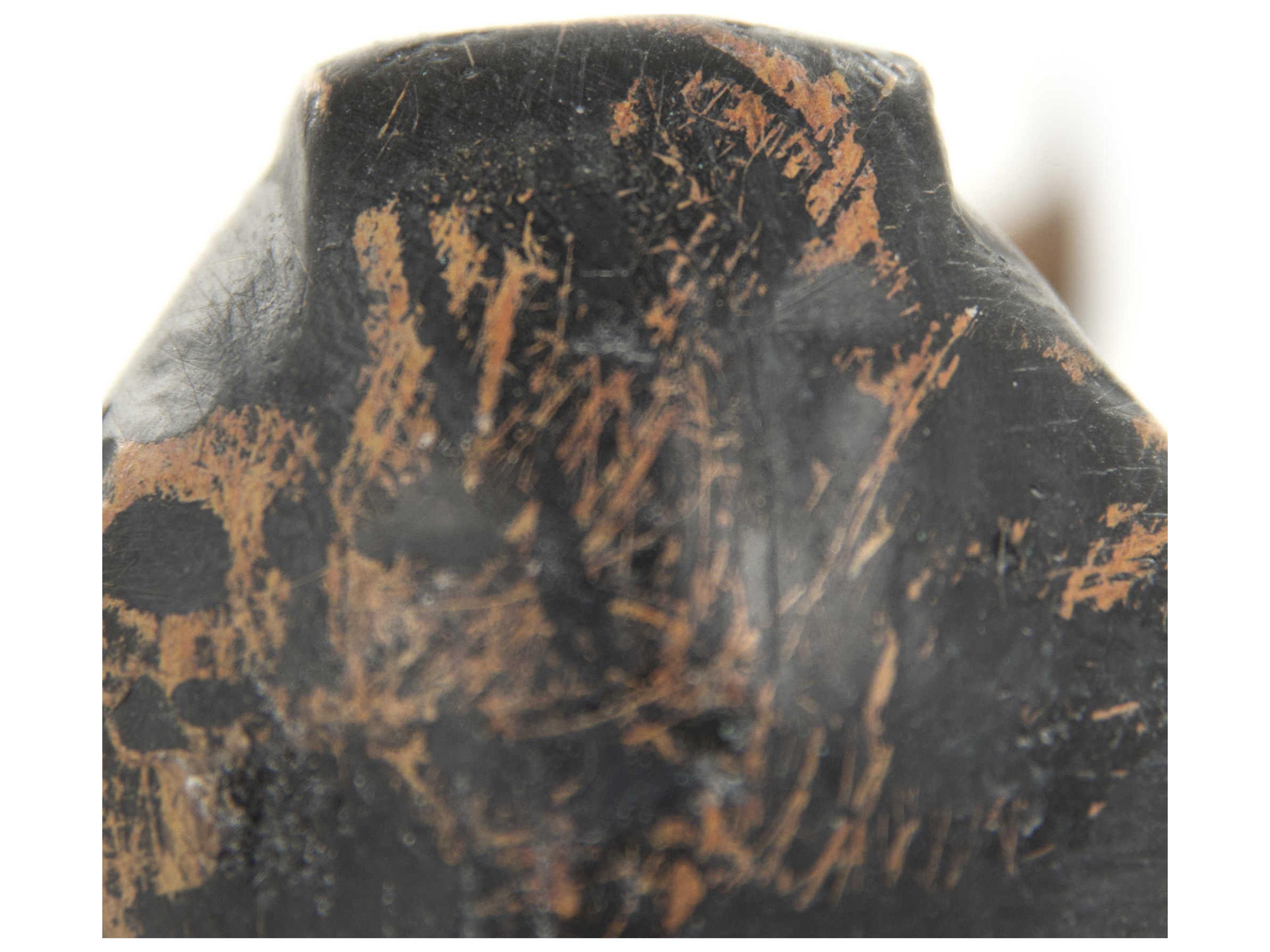 Zentique Distressed Black 5" Sperm Whale Sculpture