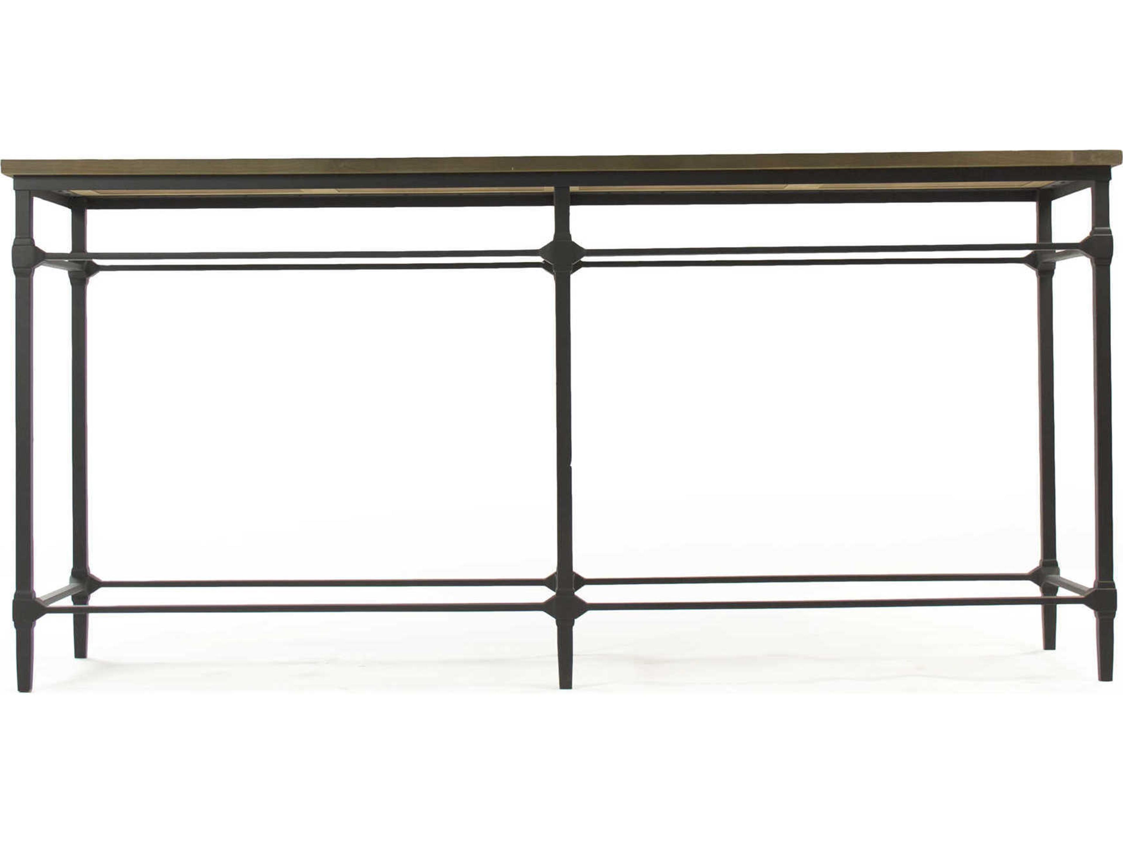 Zentique Rectangular Wood Pine Console Table