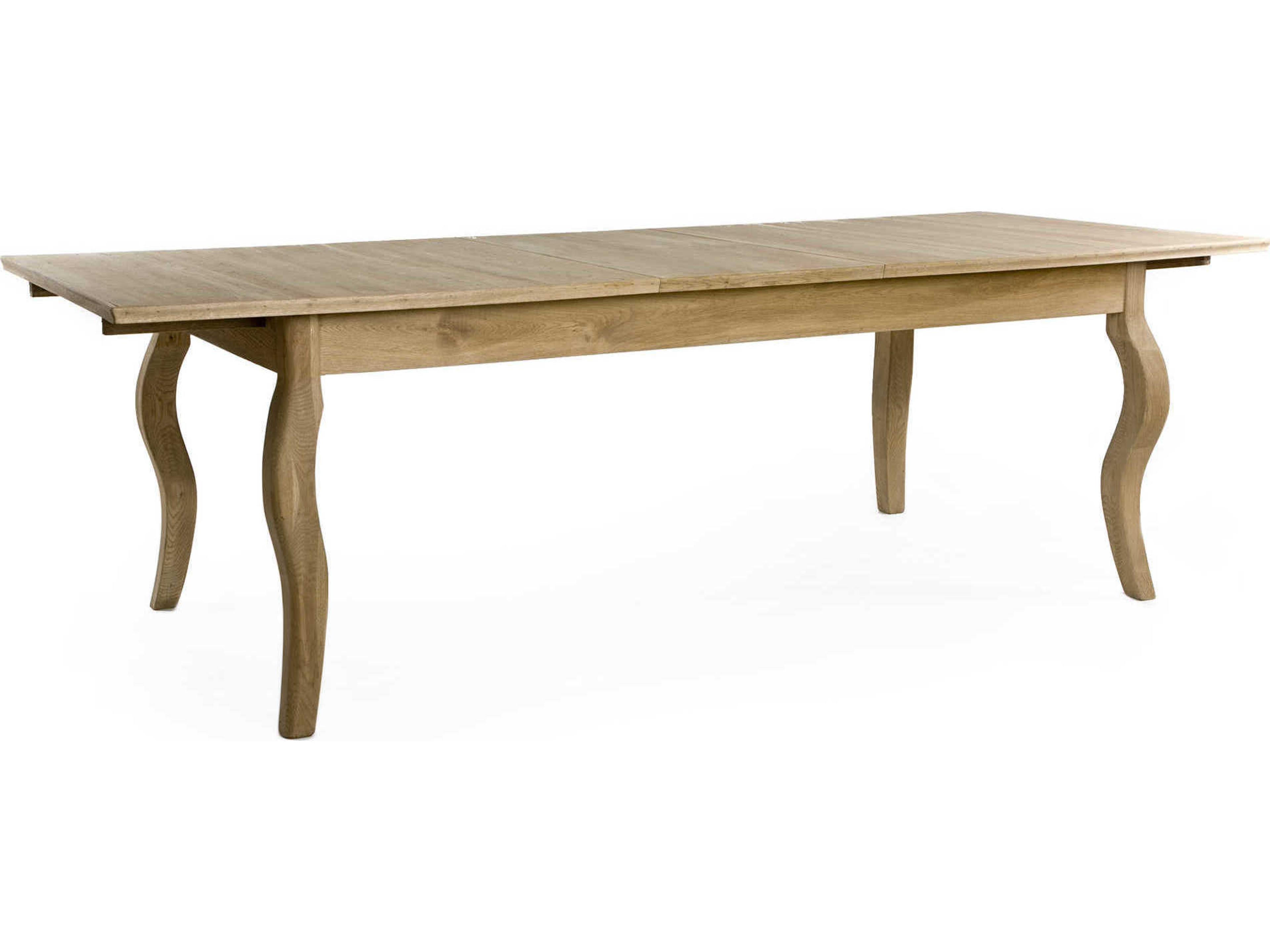 Zentique Rectangular Wood Natural Dining Table