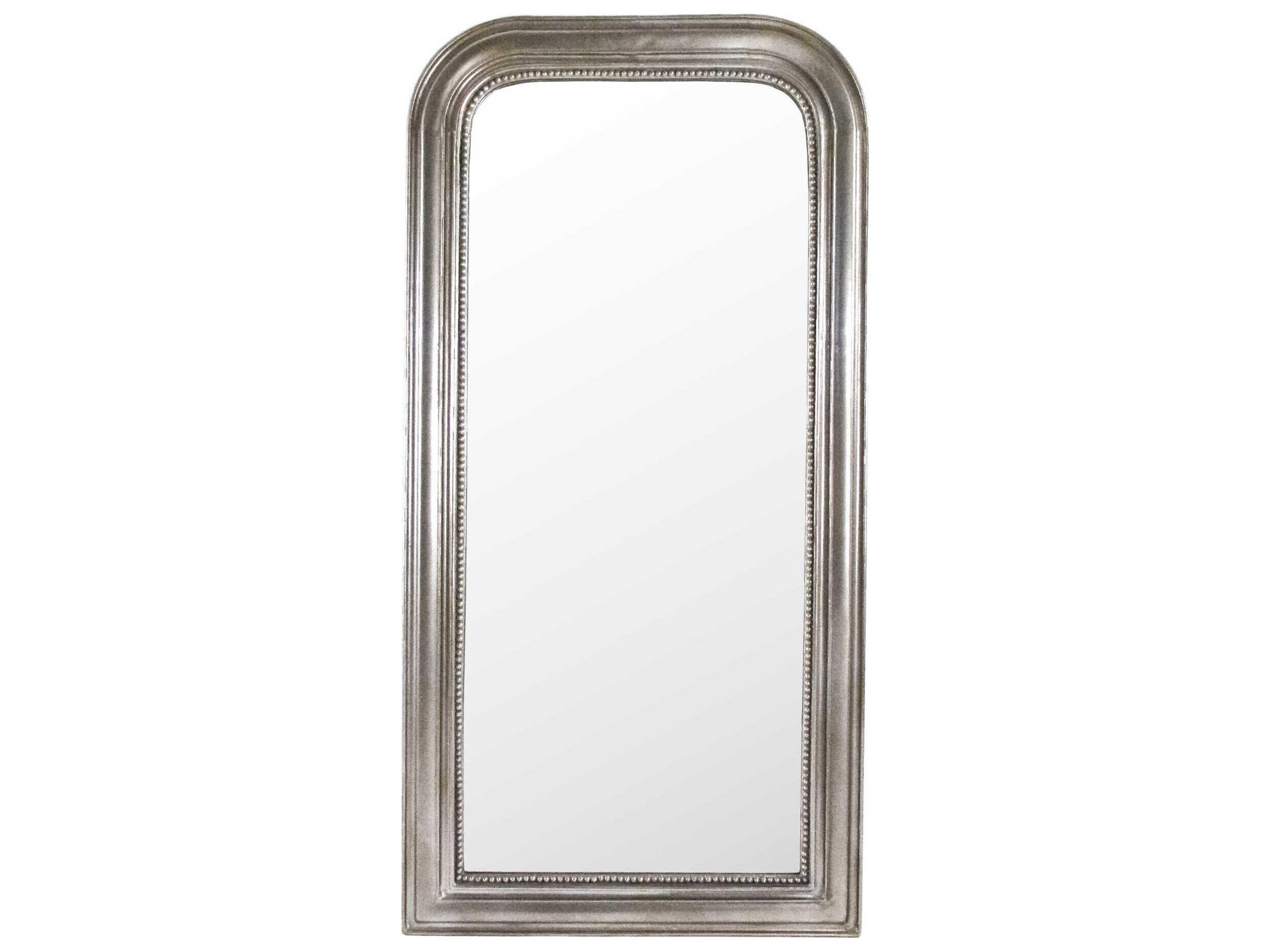 Gustaf Weathered Silver Wall Mirror Vertical