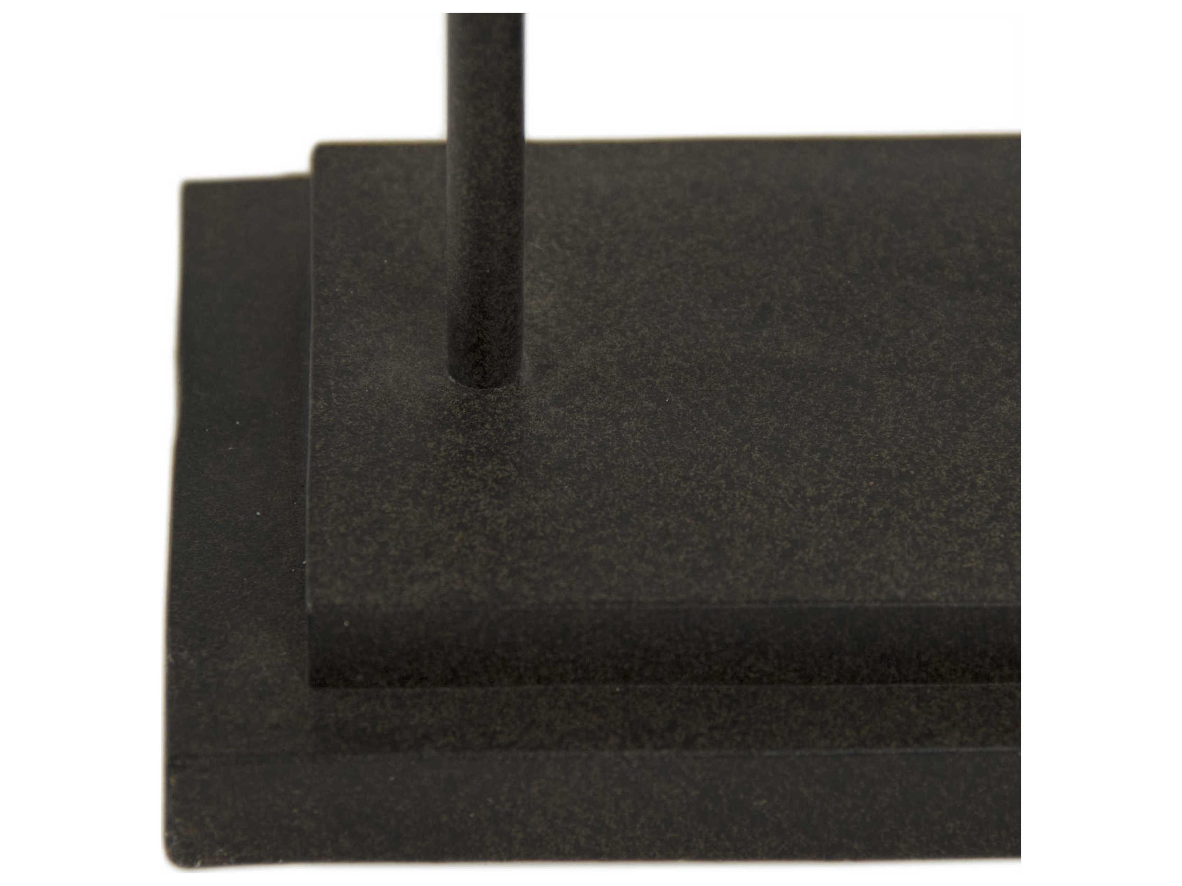 Zentique Tan / Black Dark Brown Shoe Sculpture