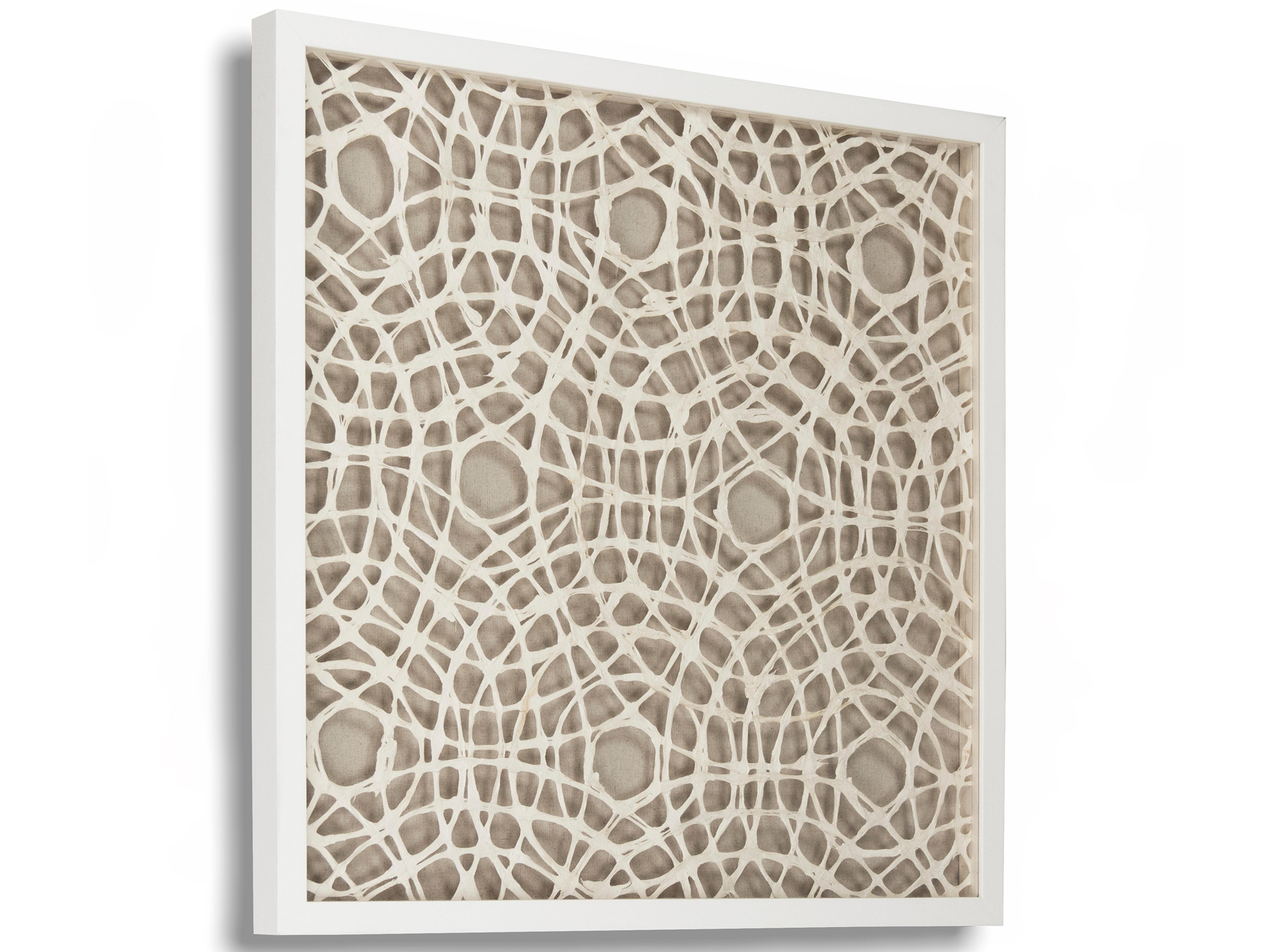 Zentique Overlapping Circle Abstract Paper Shadow Box