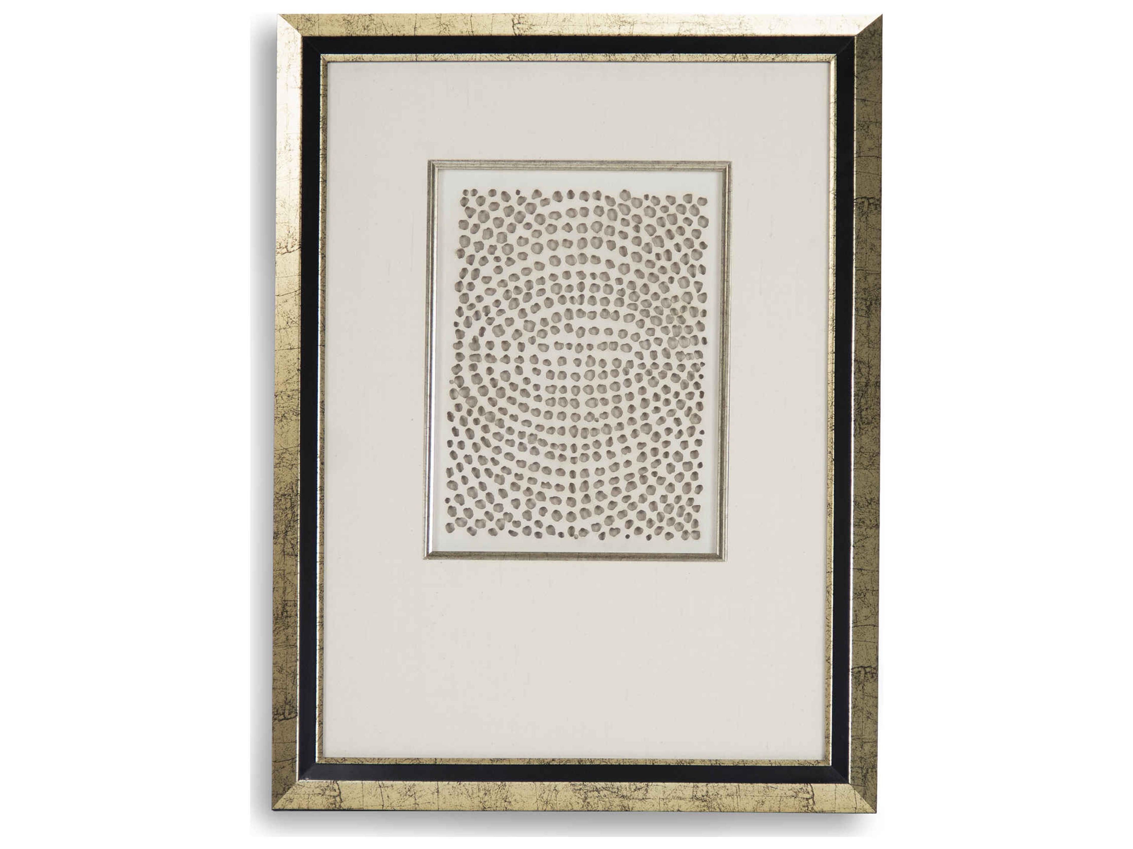 Zentique Abstract Paper Framed Canvas Wall Art