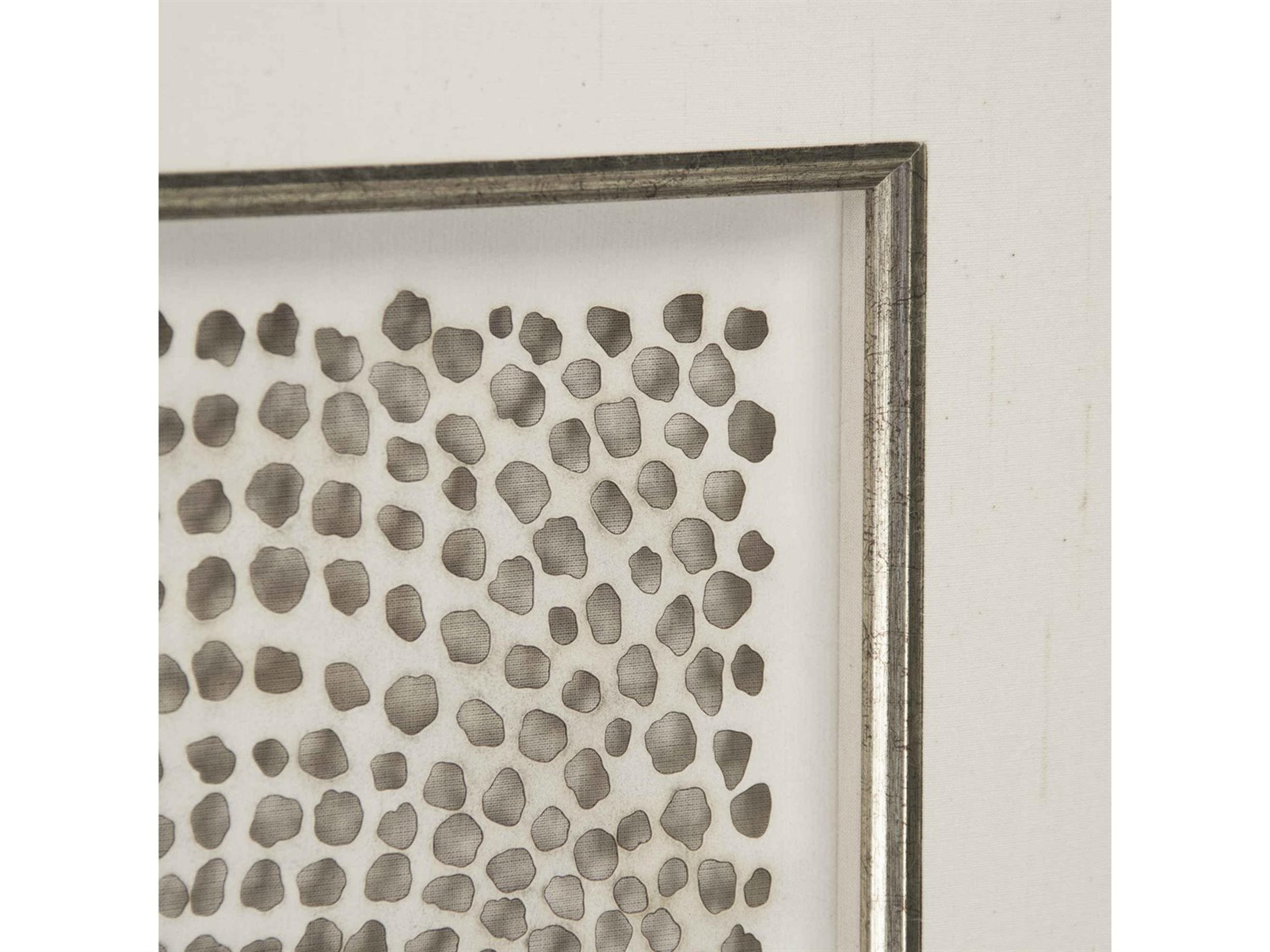 Zentique Abstract Paper Framed Canvas Wall Art