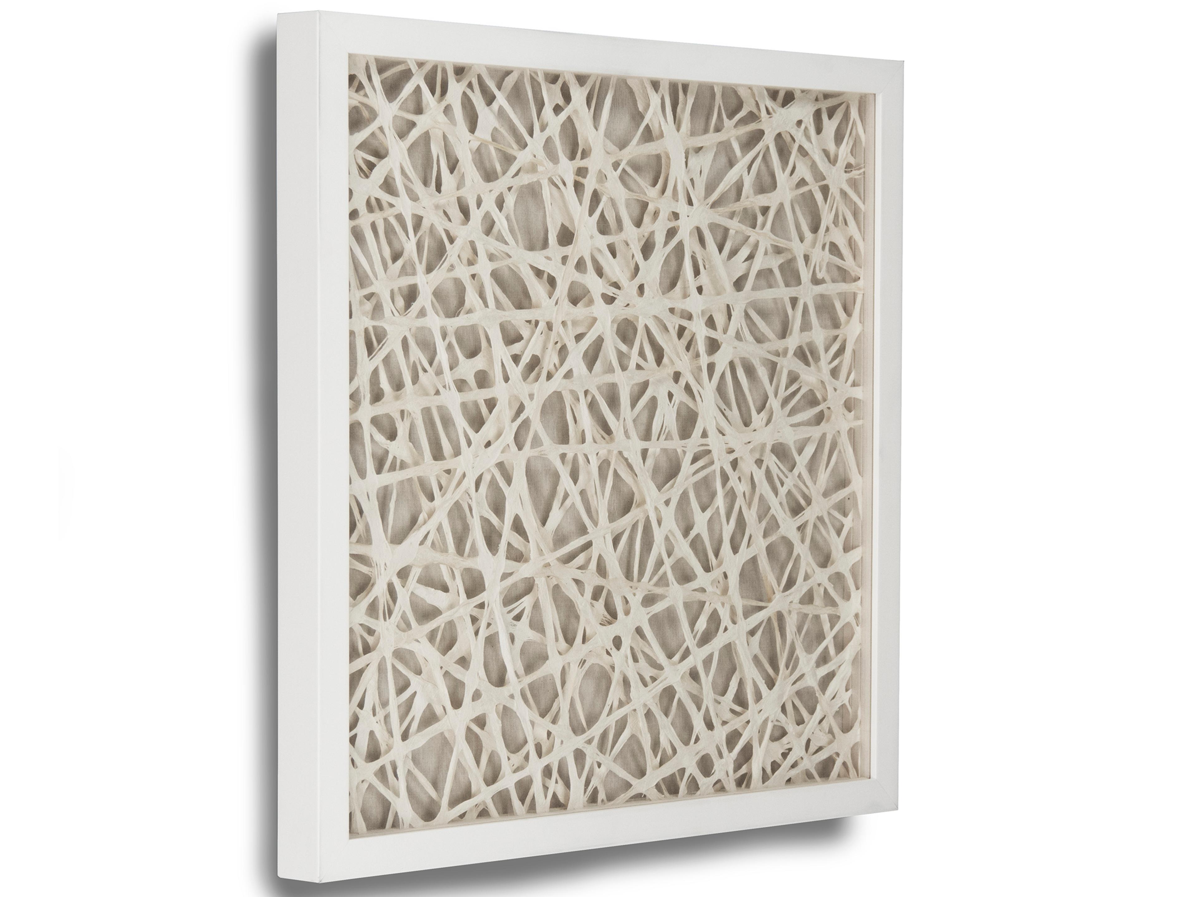 Zentique Asymmetrical Abstract Paper Shadow Box