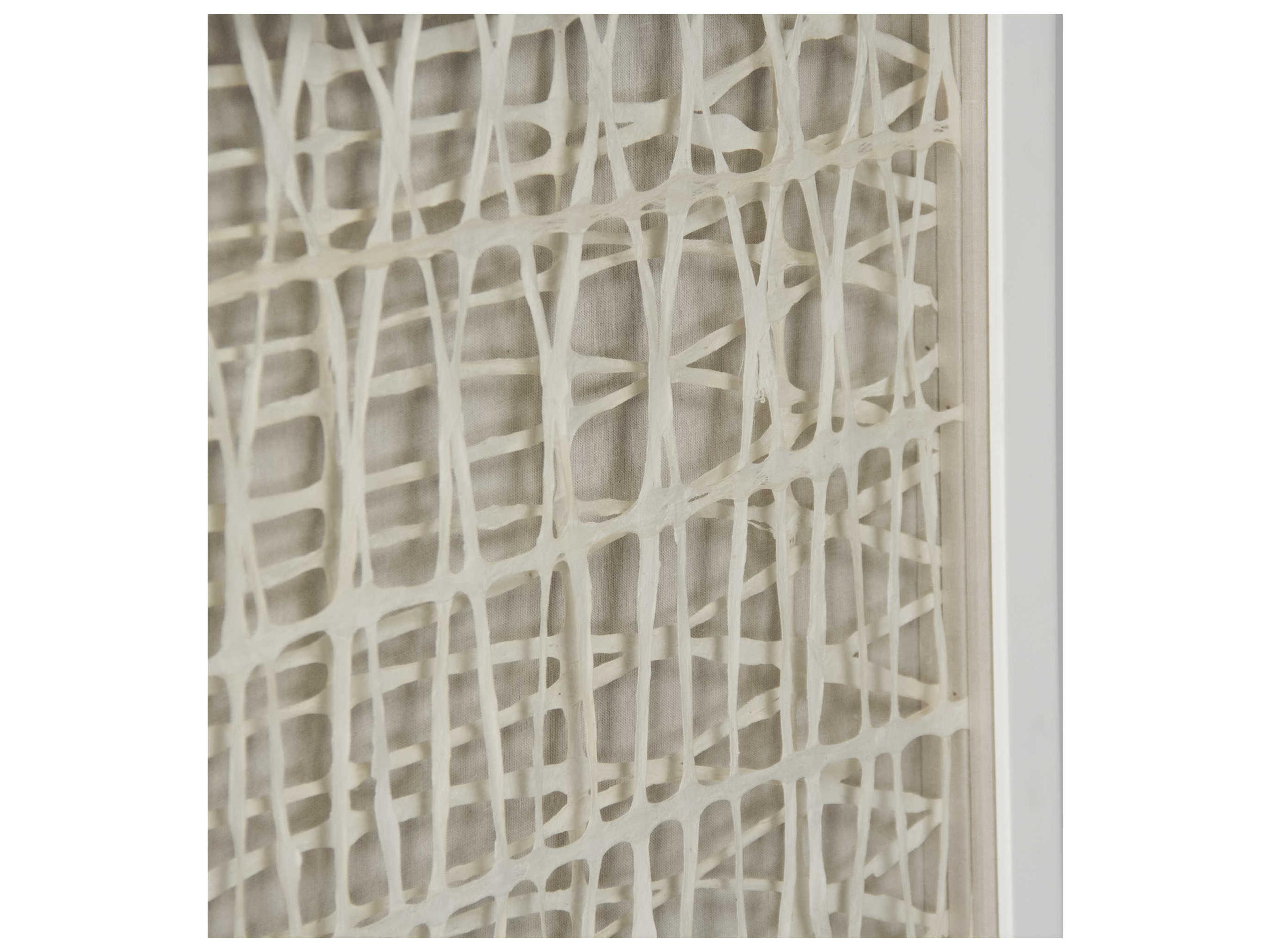 Zentique Convex / Horizontal Abstract Paper Shadow Box