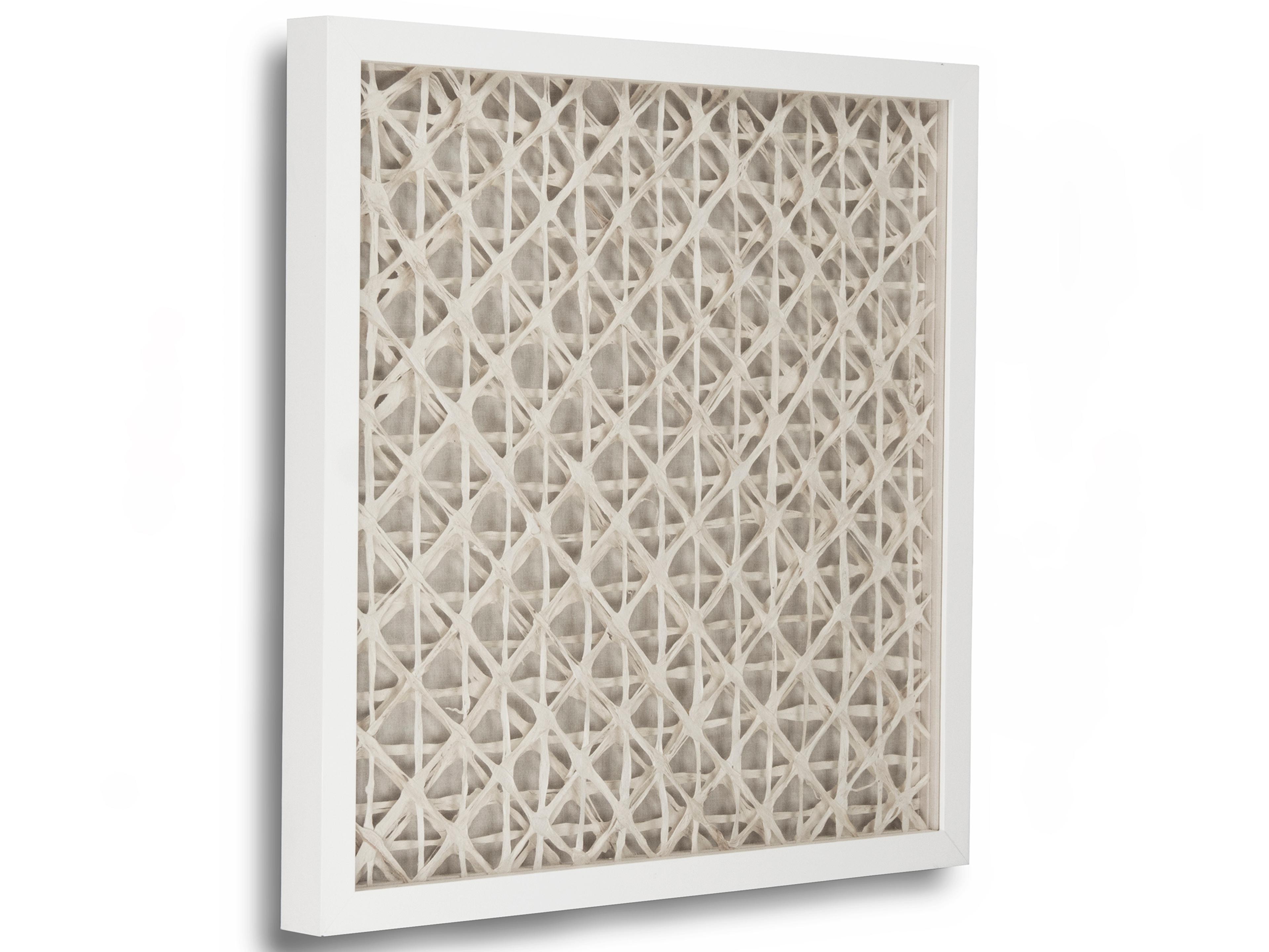 Zentique Diagonal Lines Abstract Paper Shadow Box