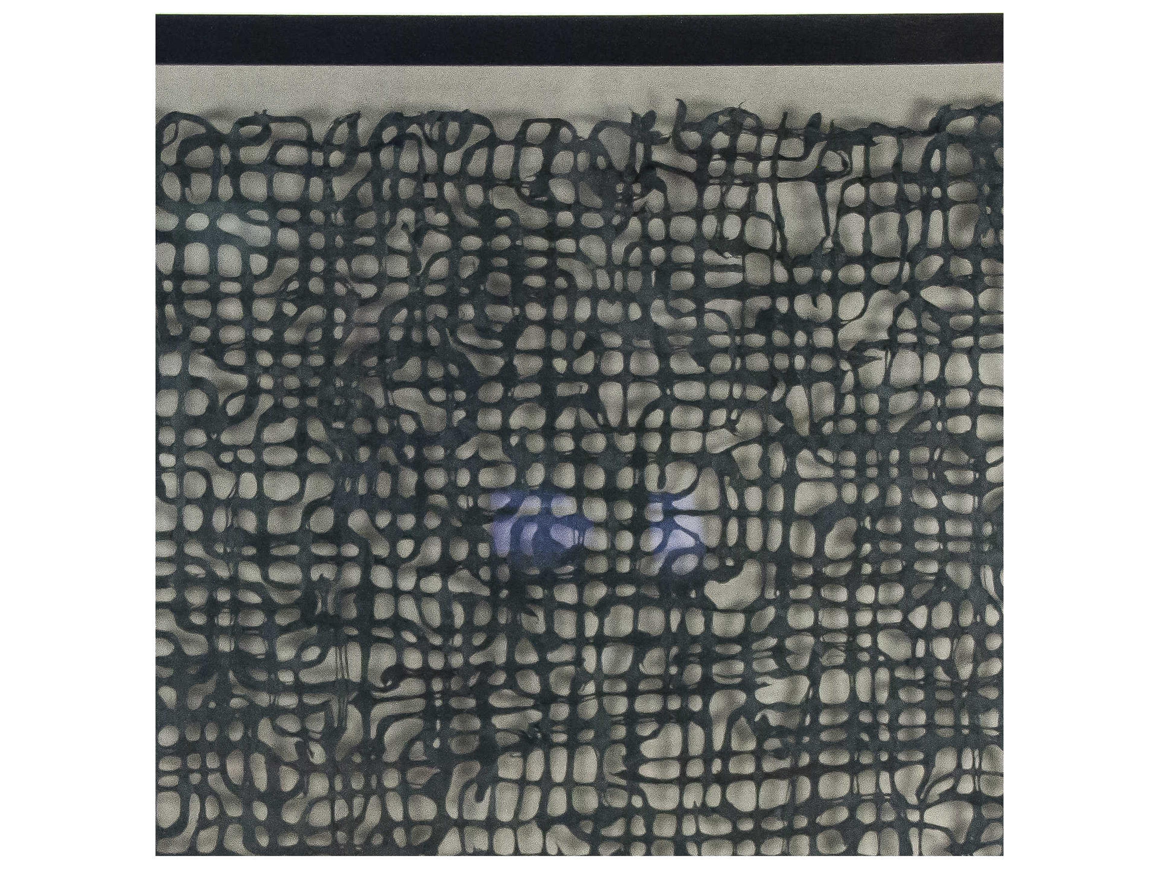 Zentique Black 47" Intersecting Lines Abstract Paper Shadow Box