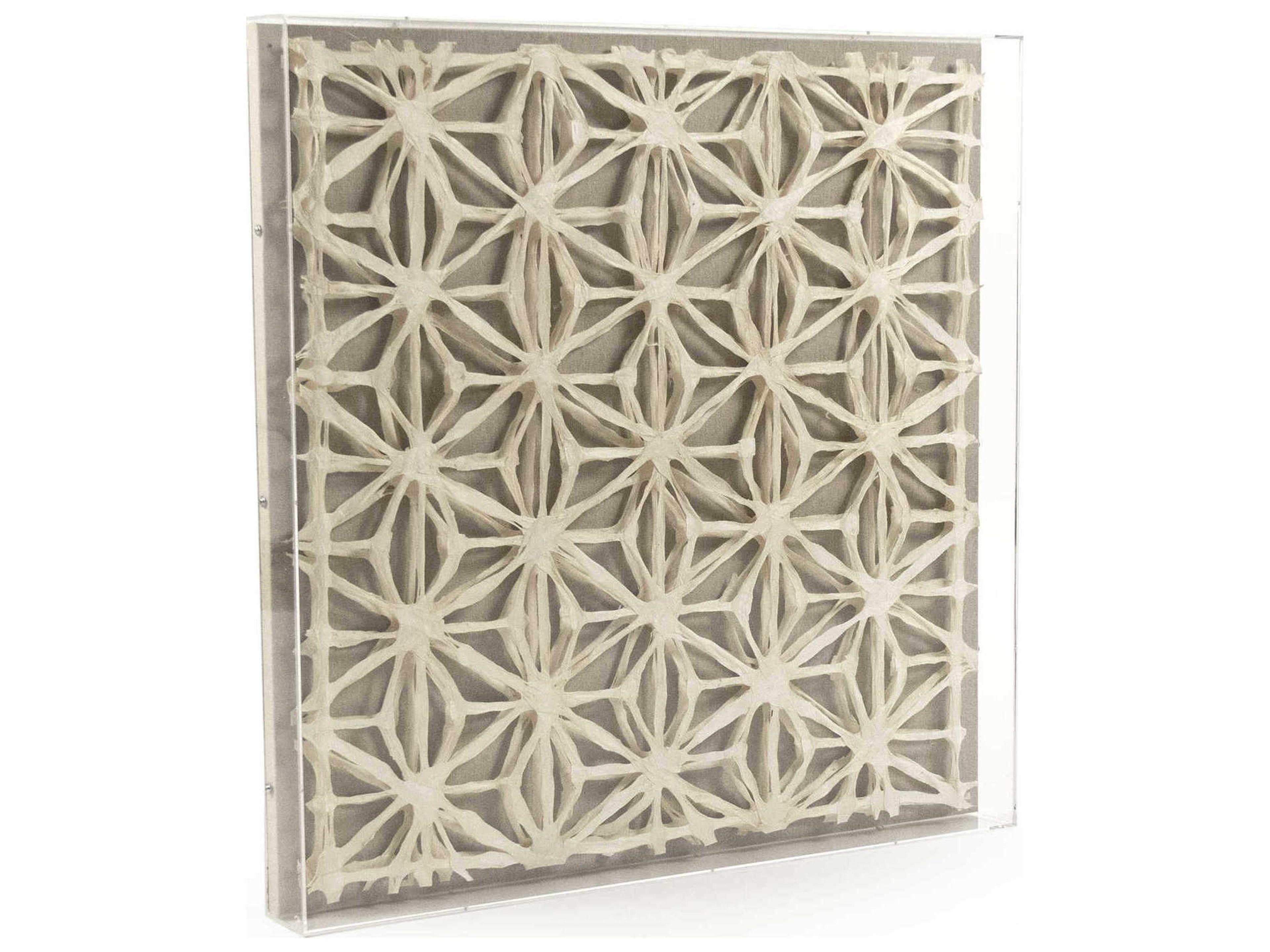 Zentique Geometrical Abstract Paper Shadow Box