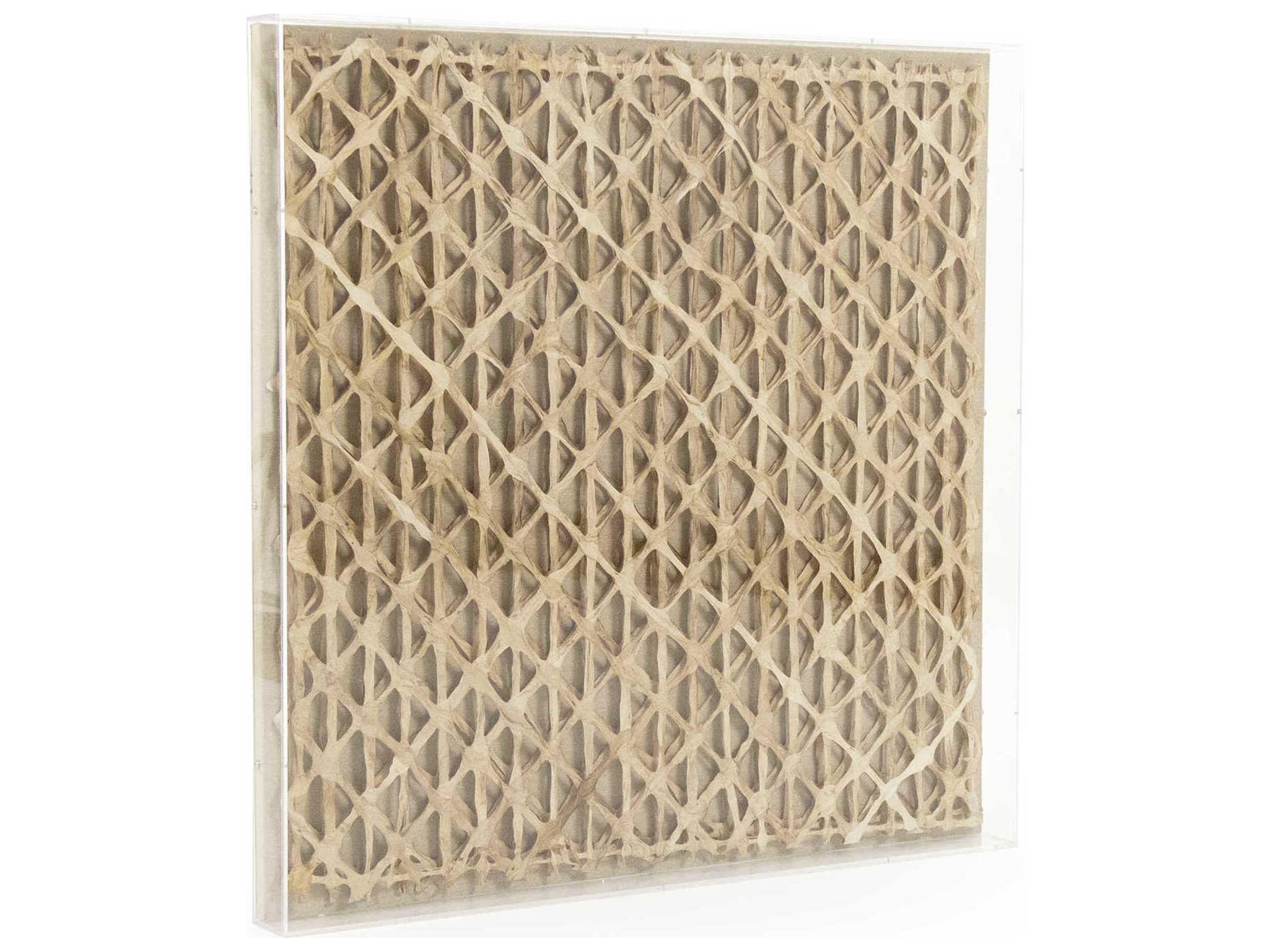 Zentique Geometrical Abstract Paper Shadow Box