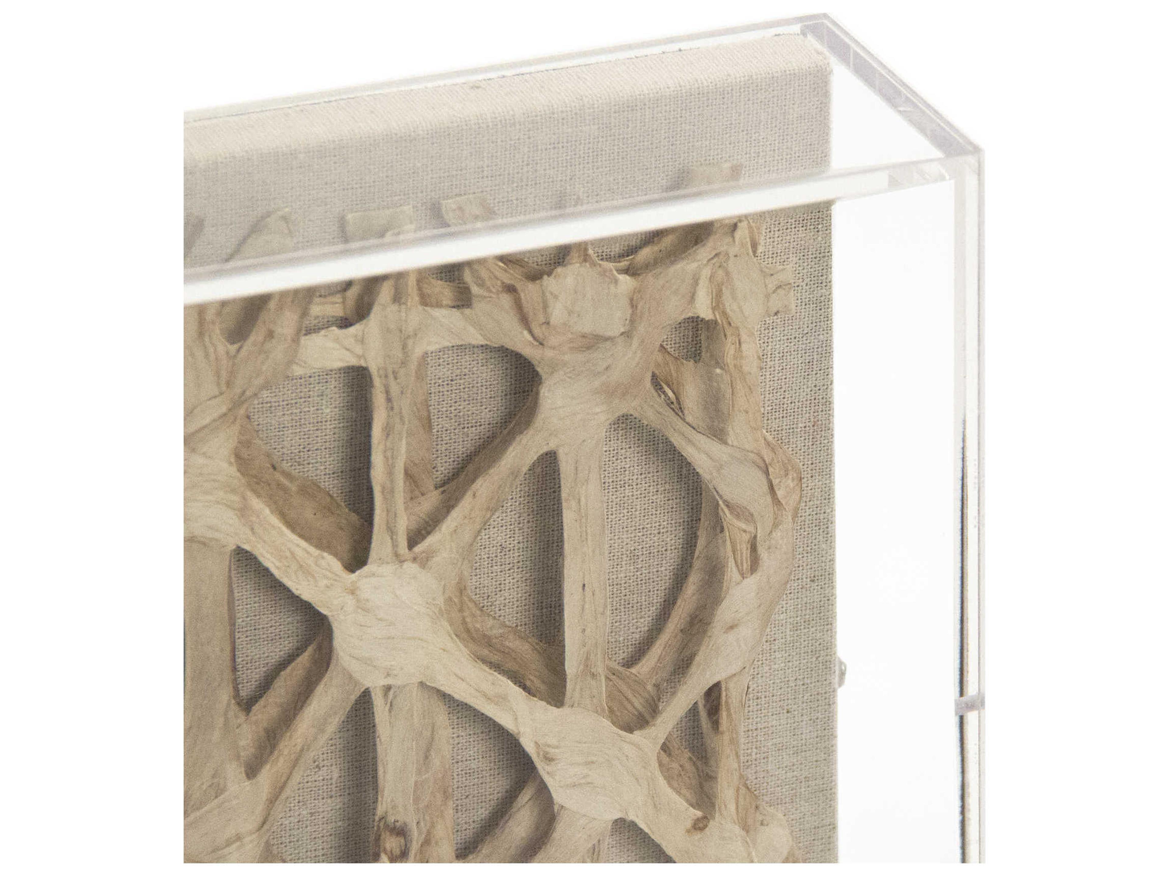 Zentique Geometrical Abstract Paper Shadow Box