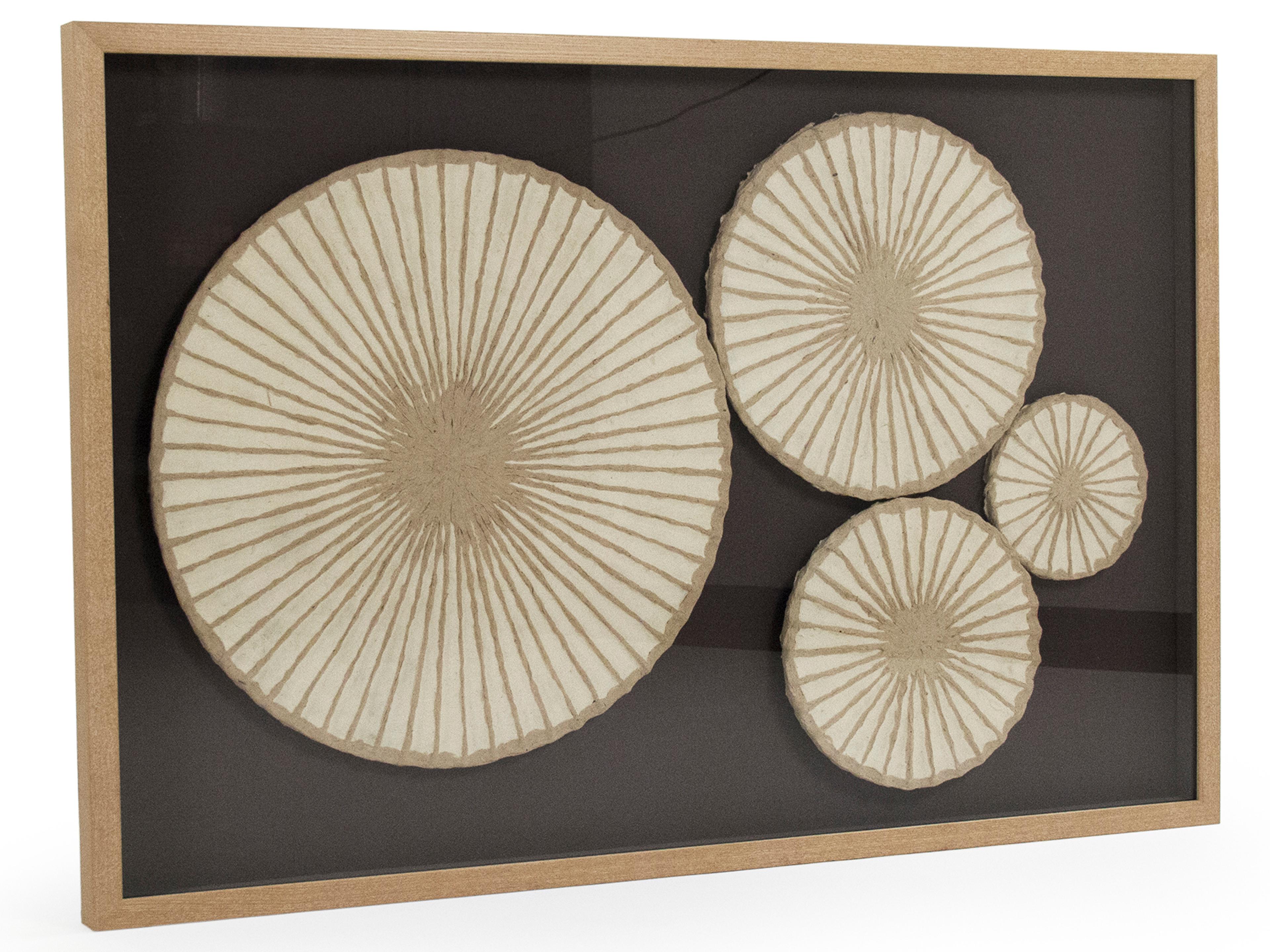 Zentique Abstract Paper Shadow Box