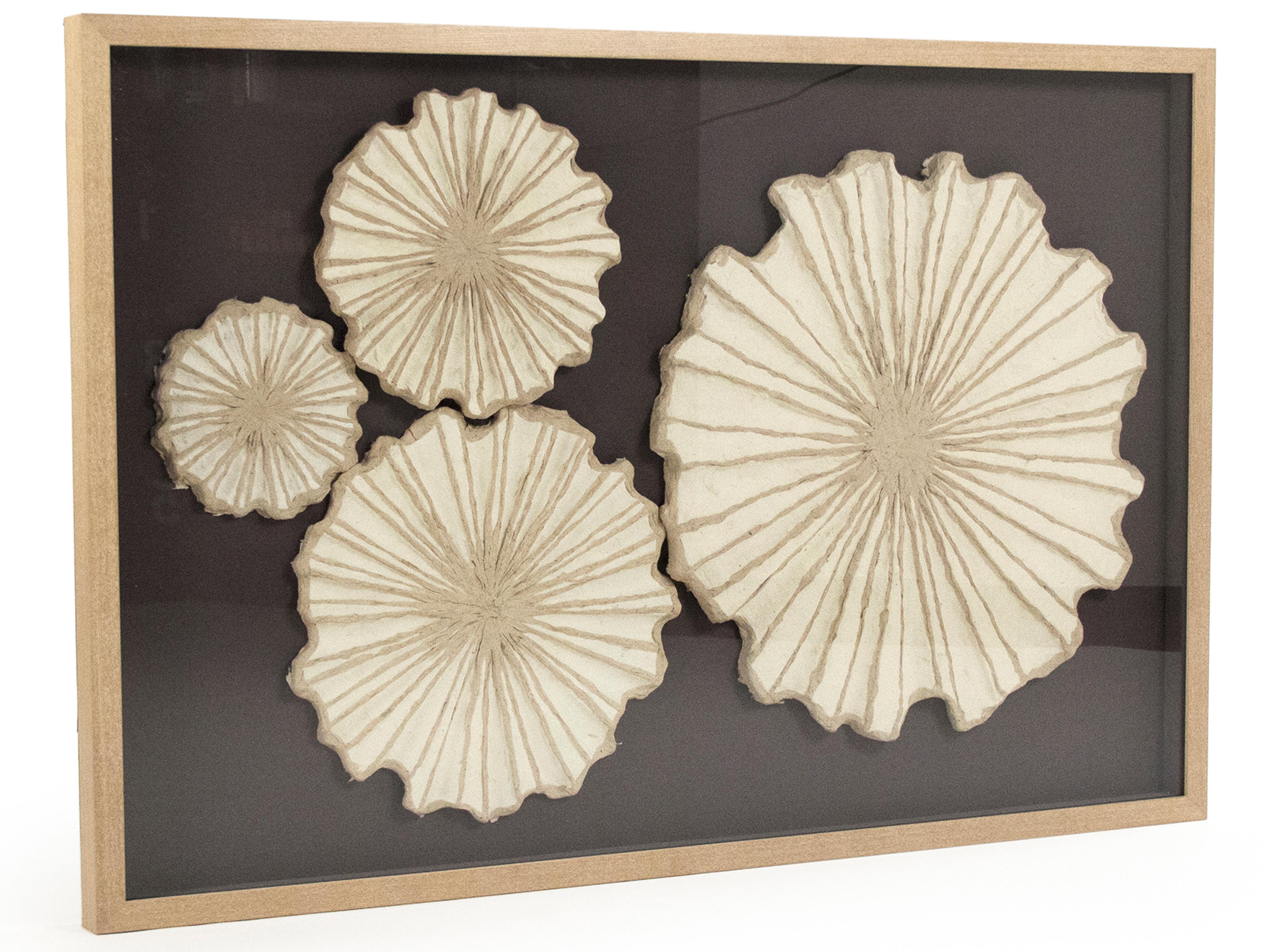 Zentique Abstract Paper Shadow Box