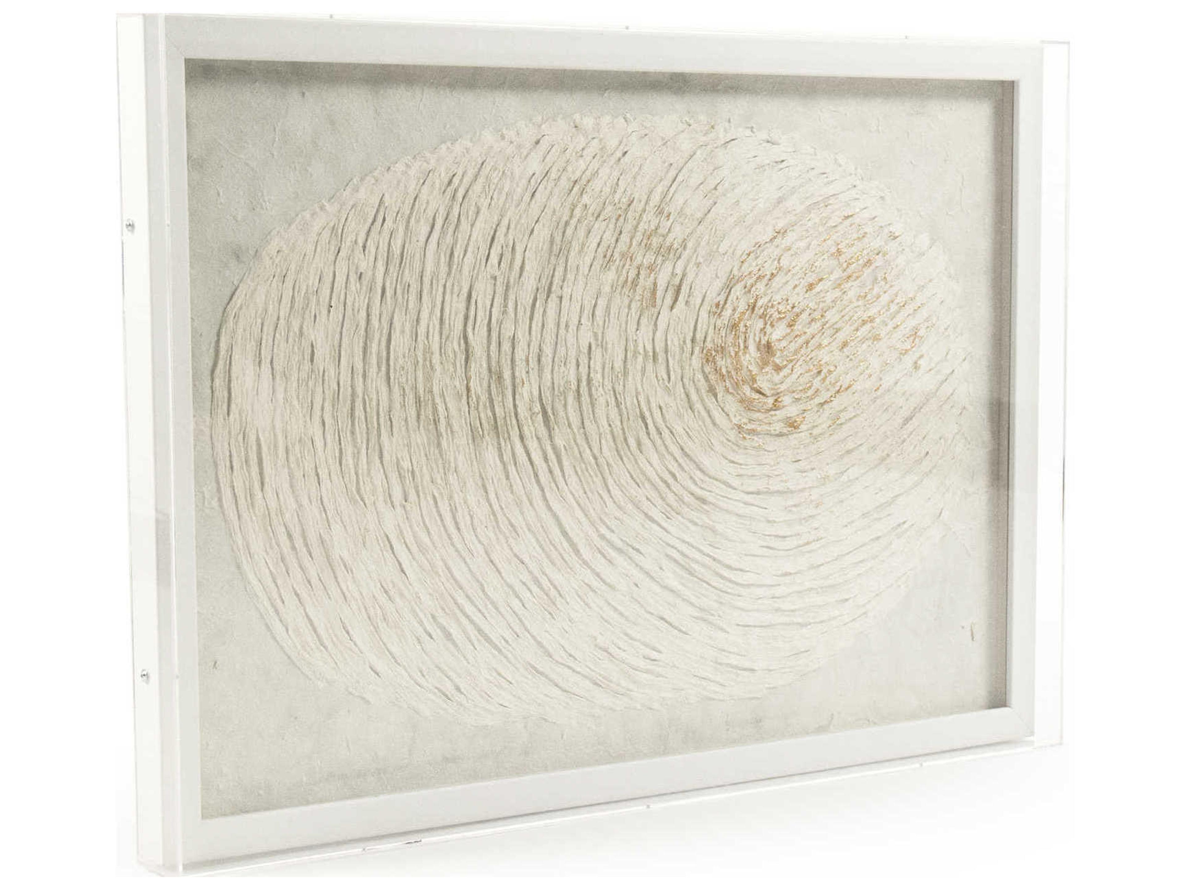 Zentique Abstract Fingerprint Shadow Box