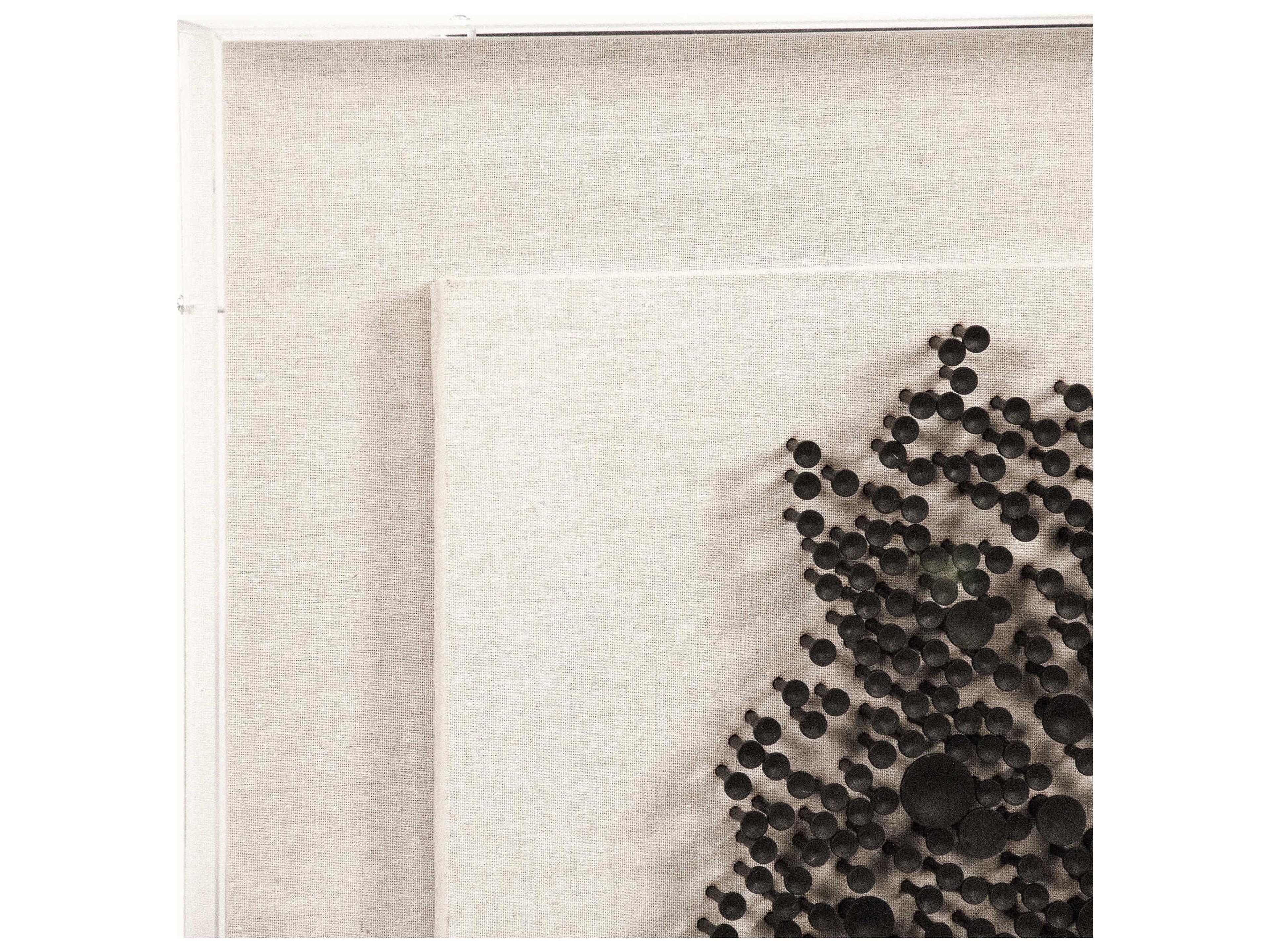 Zentique Abstract Mosaic Horse Shadow Box