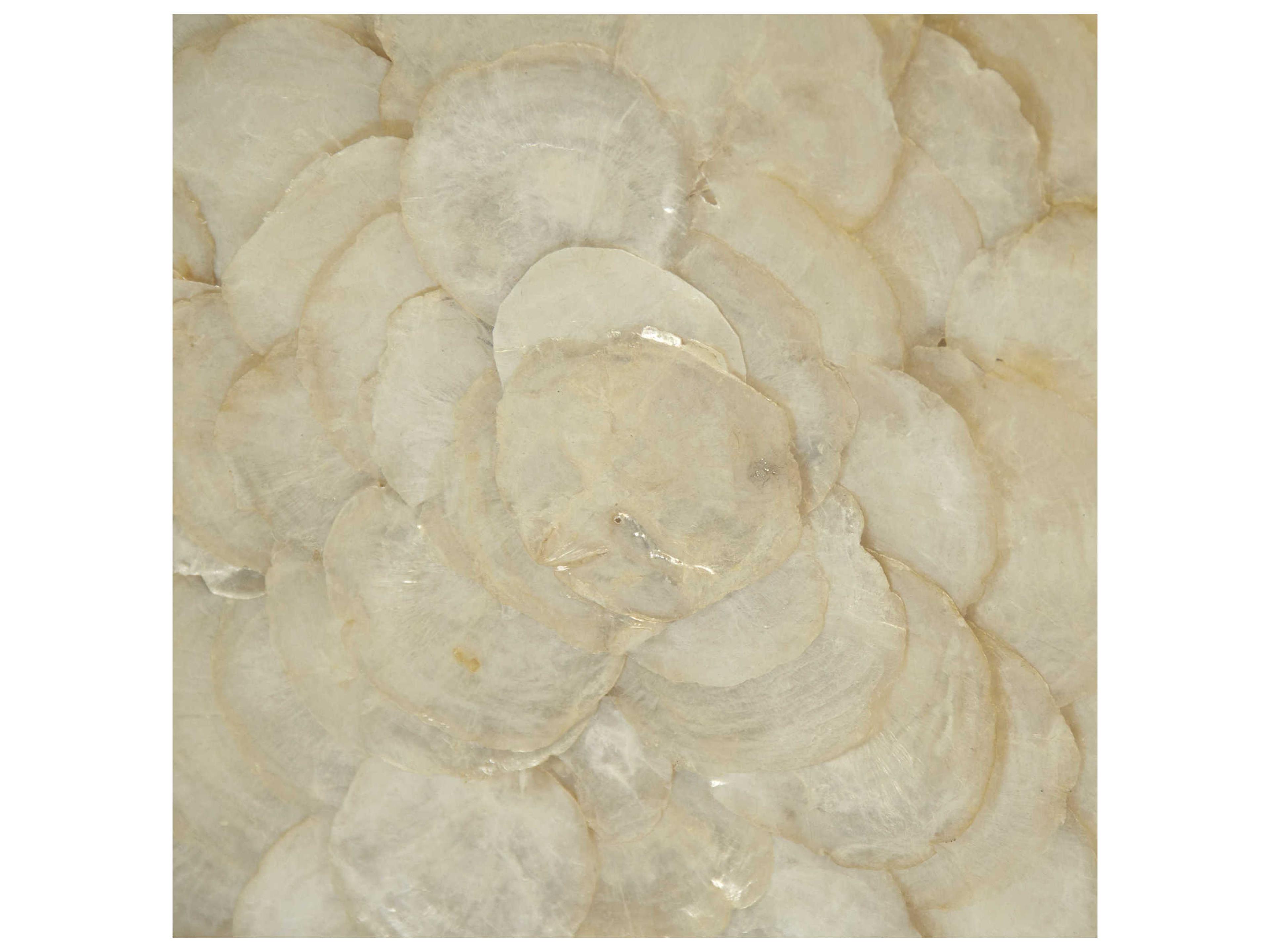 Zentique Square Mother of Pearl Shadow Box