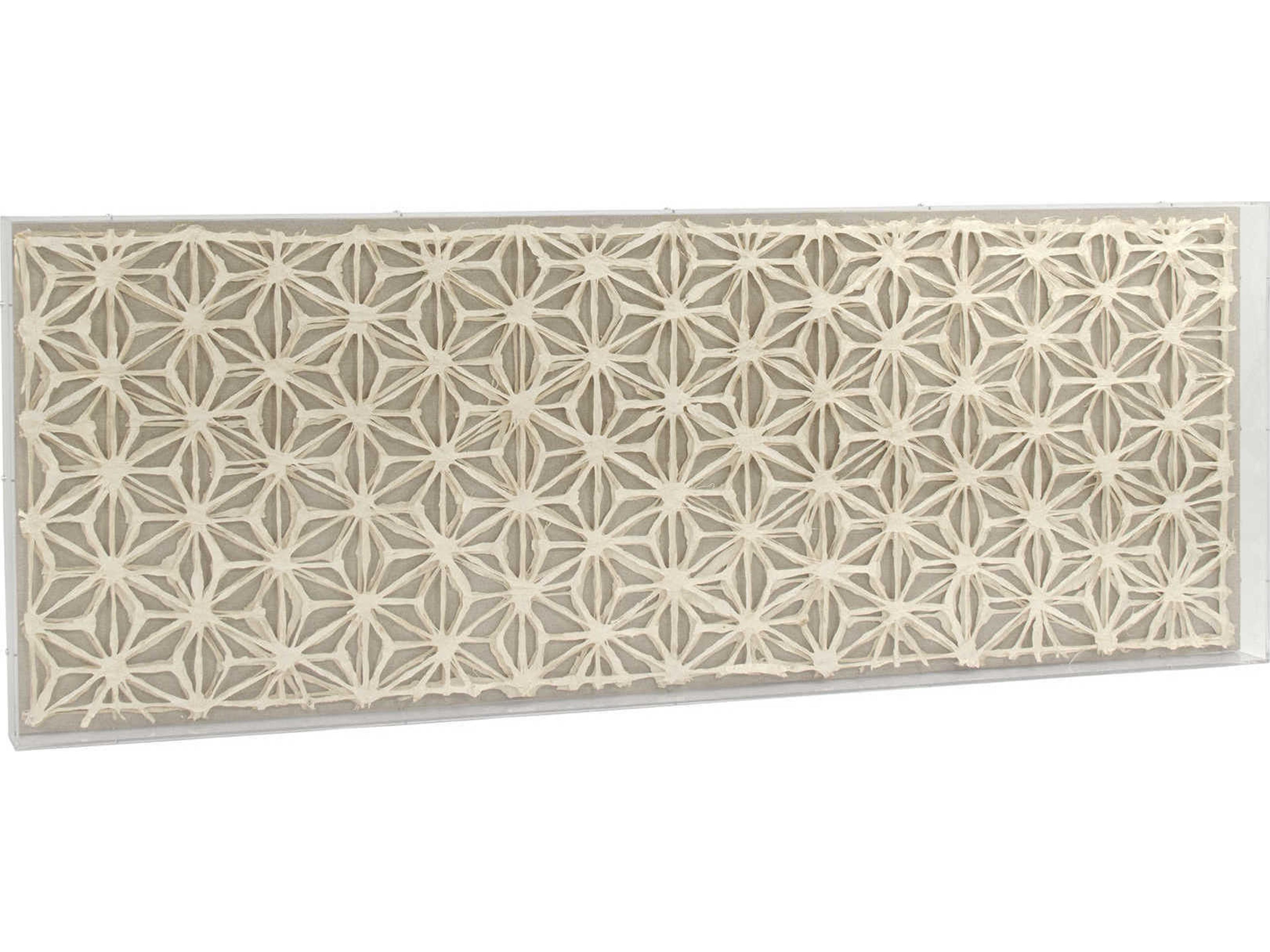 Zentique Abstract Paper Art Shadow Box